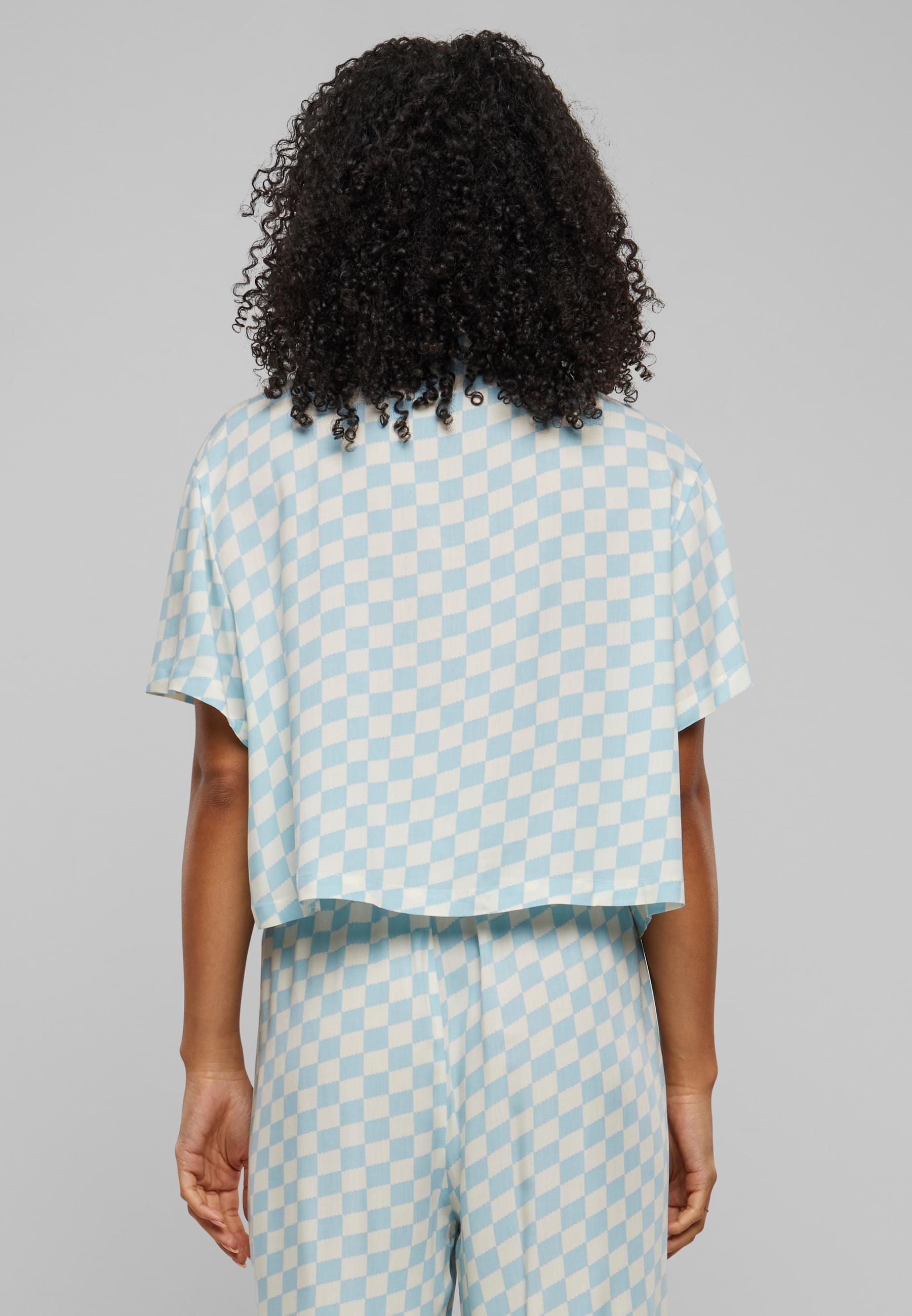URBAN CLASSICS T-Shirt »Urban Classics Damen Ladies Resort Shirt«, (1 tlg.)