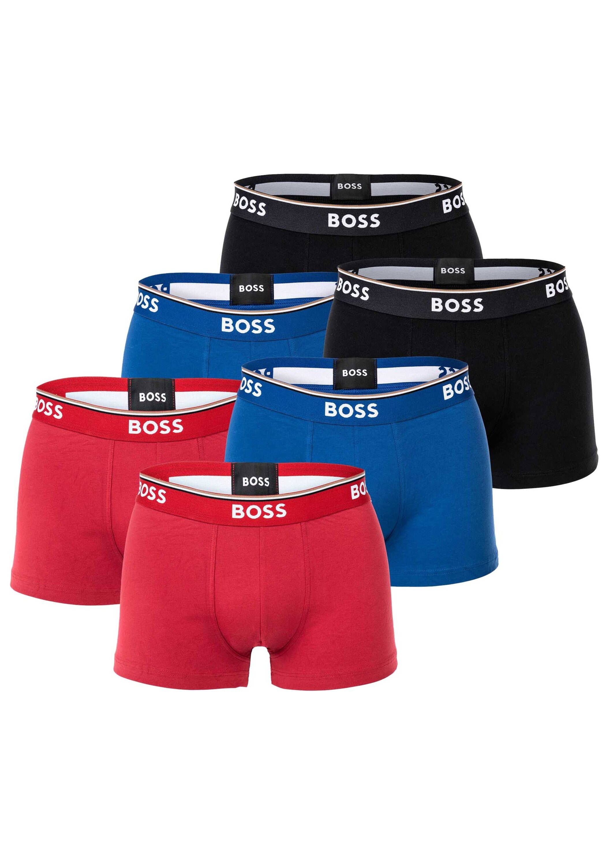 BOSS Boxershorts "Boxershort Trunk 3P Power 6er Pack" günstig online kaufen