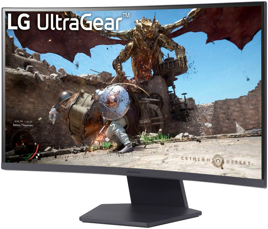 LG Curved-Gaming-Monitor »27GS60QX«, 68 cm/27 Zoll, 2560 x 1440 px, Quad HD, 1 ms Reaktionszeit, 180 Hz