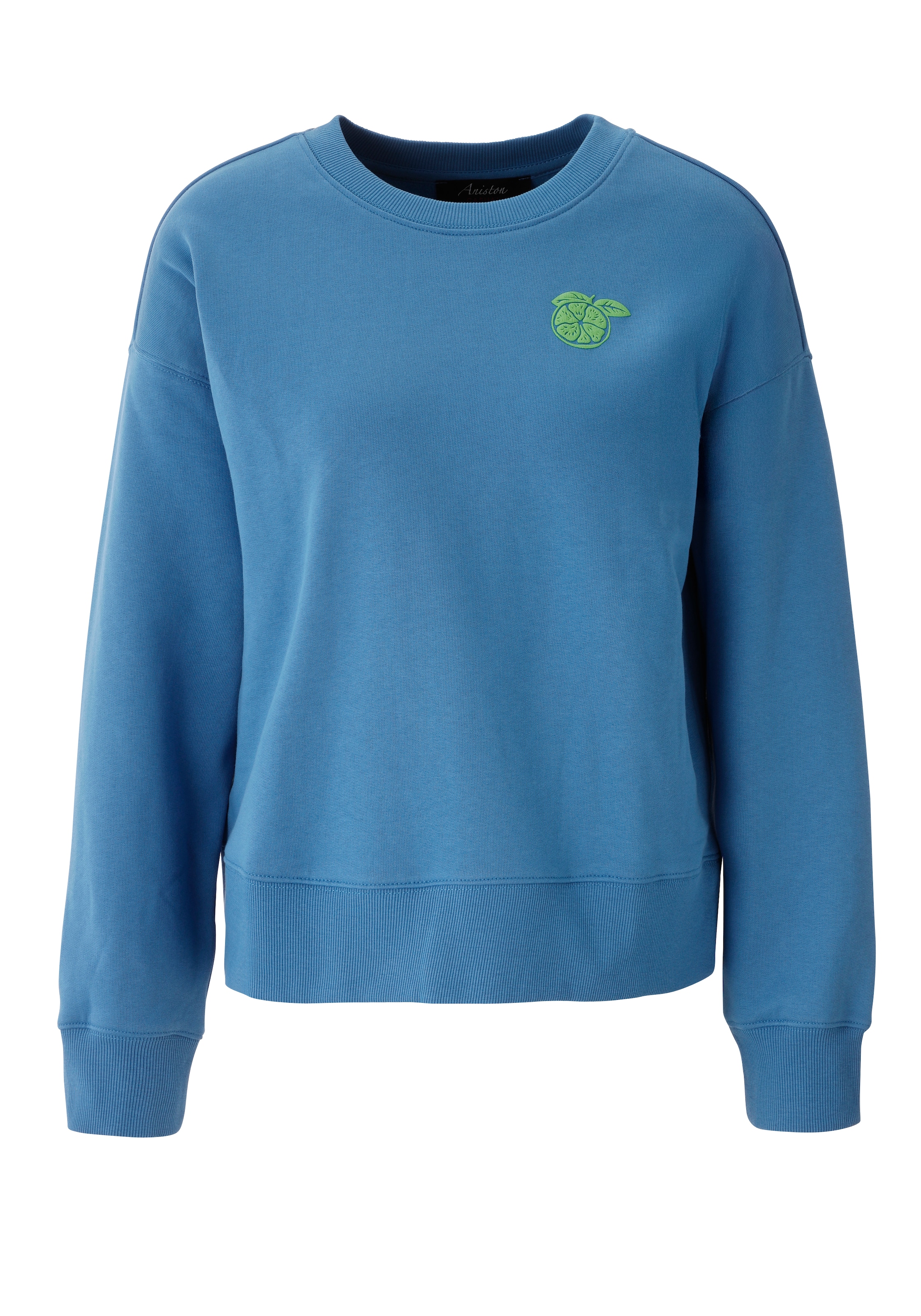 Aniston CASUAL Sweatshirt , mit fruchtiger Applikation - NEUE KOLLEKTION
