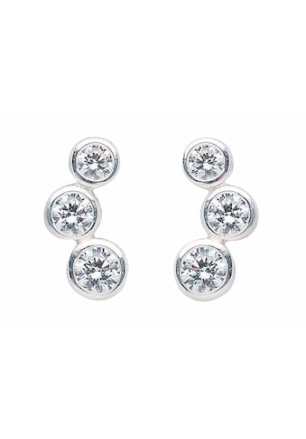 Adelia´s Paar Ohrhänger »1 Paar 925 Silber Ohrringe / Ohrstecker mit Zirkonia«, 925... kaufen