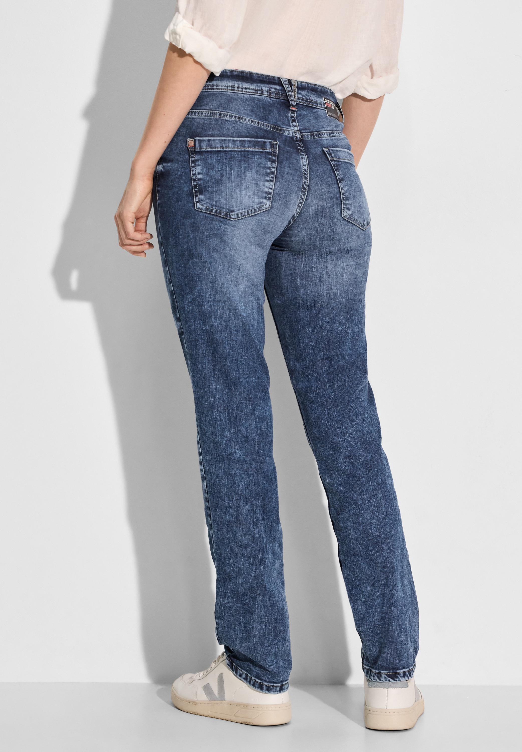 Cecil Comfort-fit-Jeans, Middle Waist