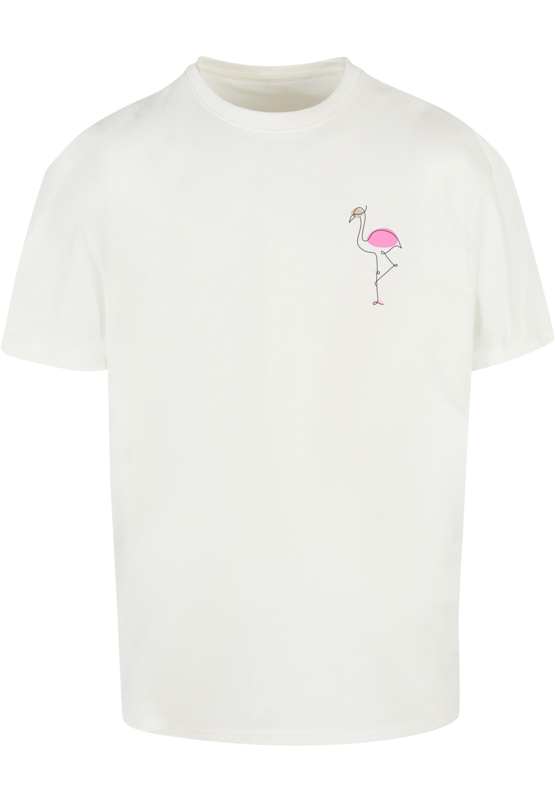 Merchcode T-Shirt "Merchcode Herren Flamingo Heavy Oversize Tee" günstig online kaufen