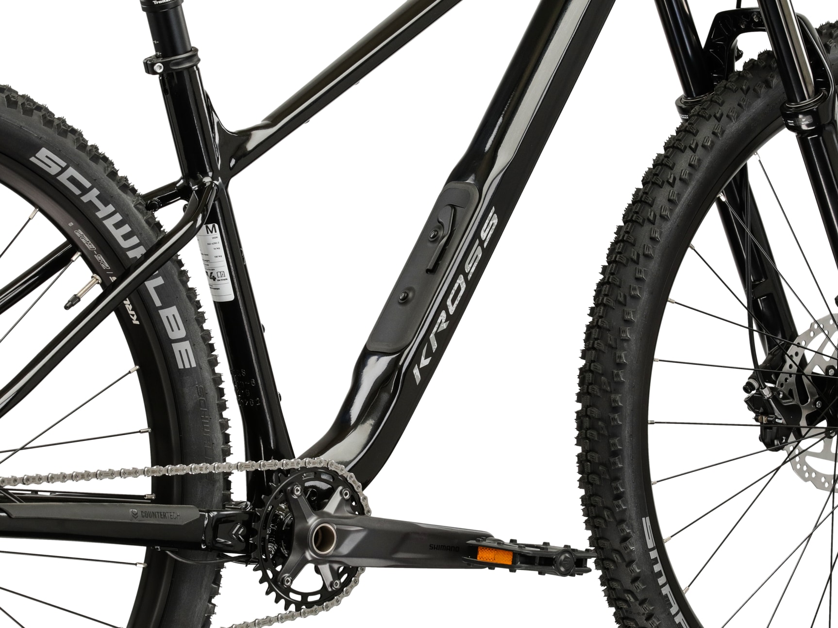 Kross Mountainbike »KROSS Mountainbike Hardtail 29" Level X400 schwarz 12 Gänge« 12 Gang Shimano DEORE M6100 Schaltwerk Kettenschaltung Rahmen aus Aluminium