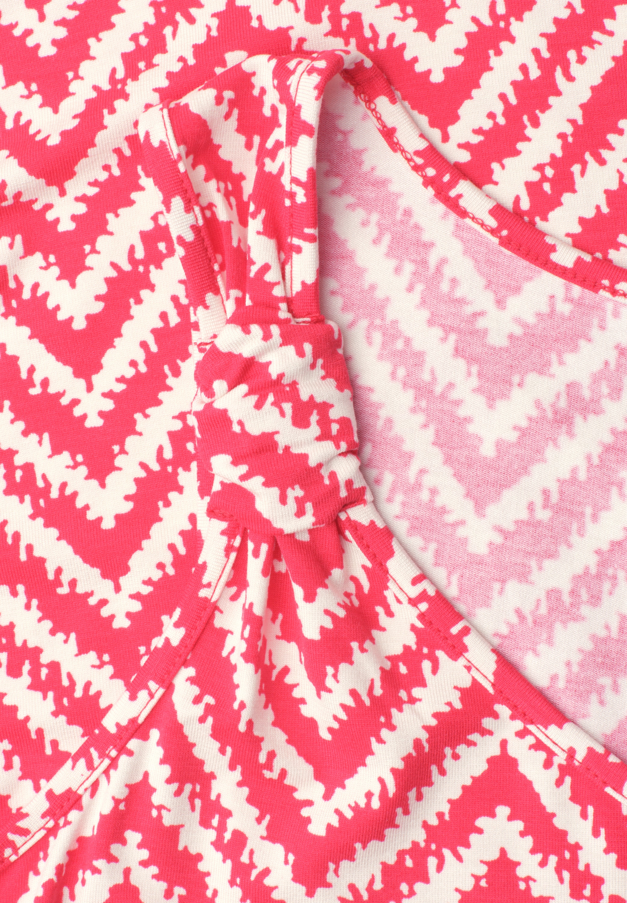 STREET ONE Shirttop Sommertop mit grafischem Muster
