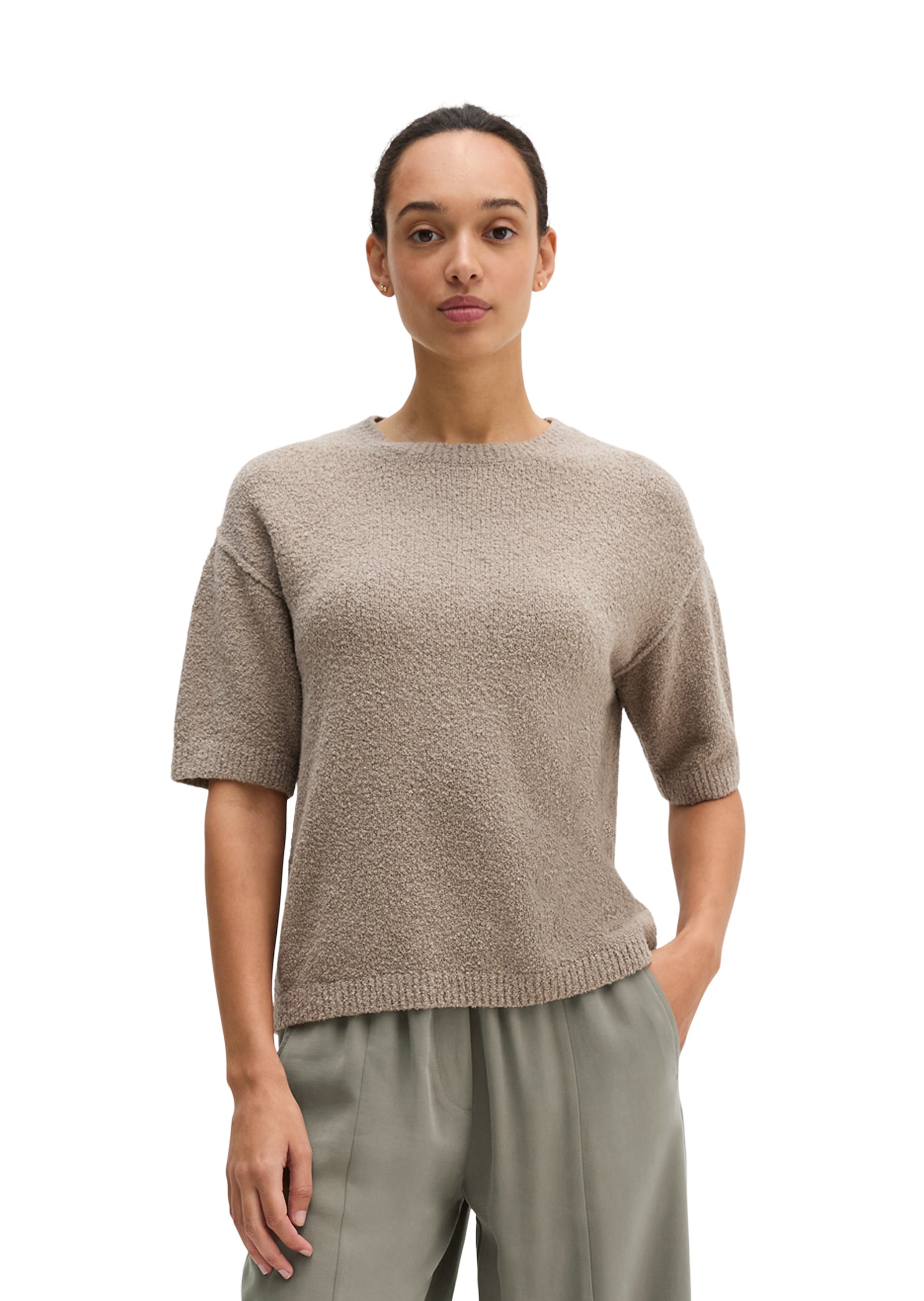 Marc OPolo Strickpullover "aus Bouclé-Garn"