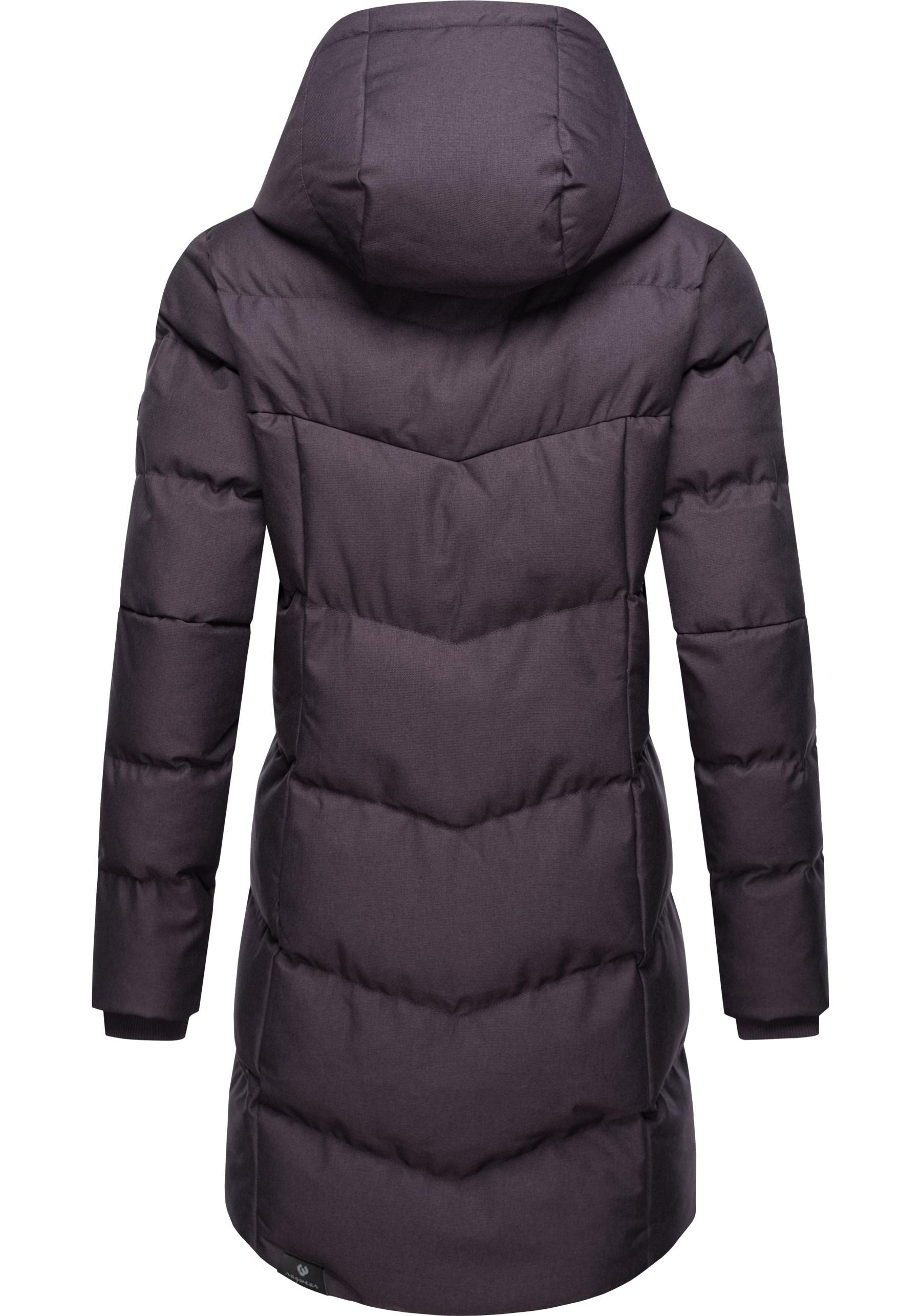 Ragwear Wintermantel »Pavla«, stylischer Winterparka mit Teddyfutter und Kapuze