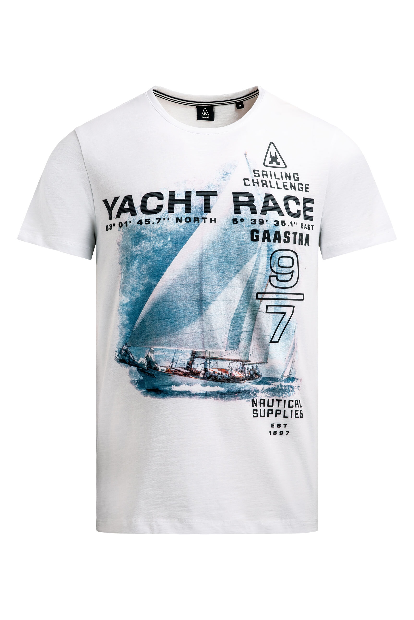 Gaastra Rundhalsshirt mit Baumwolle