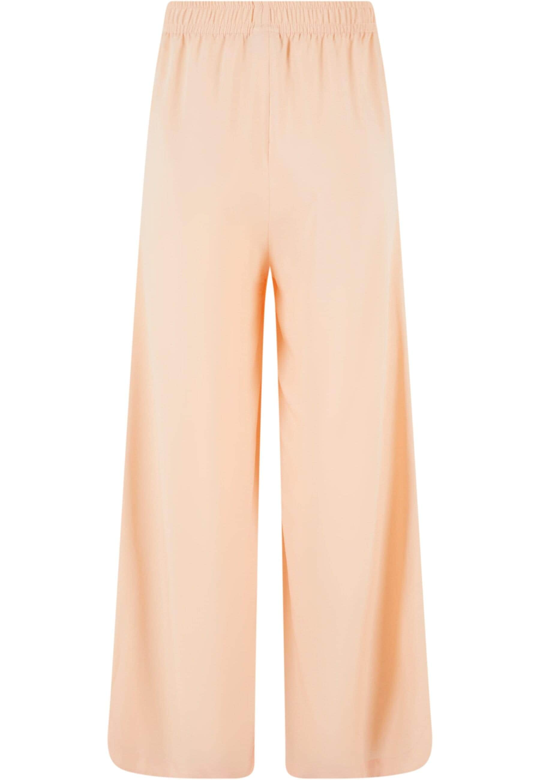 URBAN CLASSICS Stoffhose »Urban Classics Damen Ladies Wide Leg Viscose Pants«, (1 tlg.)