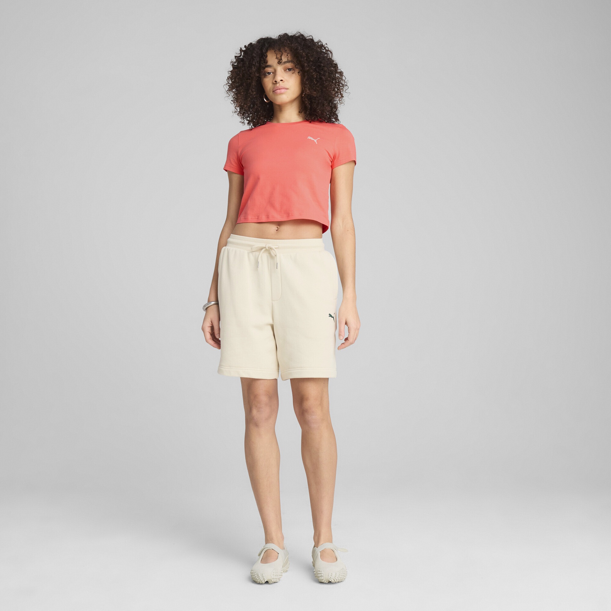 PUMA Sporthose »PREMIUM ESS Relaxed Graphic 7" Shorts Erwachsene«