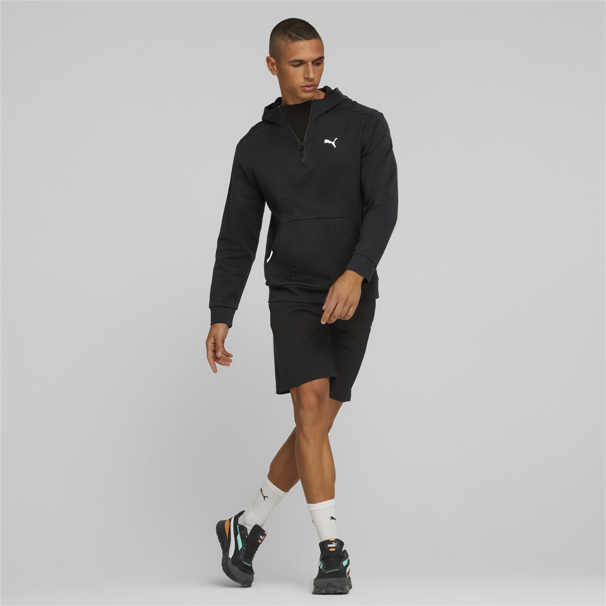 PUMA Sweatshirt »RAD/CAL Hoodie mit halbem Reißverschluss Herren«