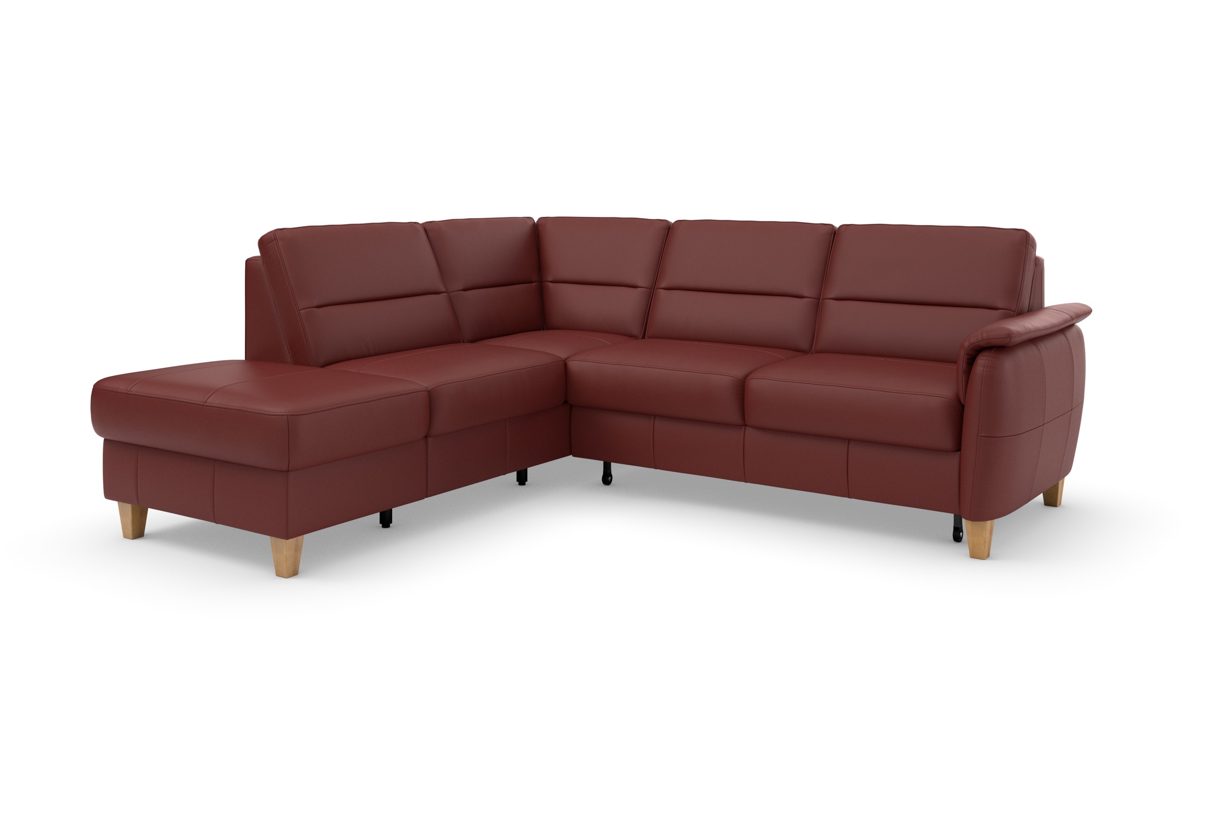 Home affaire Ecksofa »Palmera L-Form«, Federkern, wahlweise mit Bettfunktion und mit/ohne Stauraum