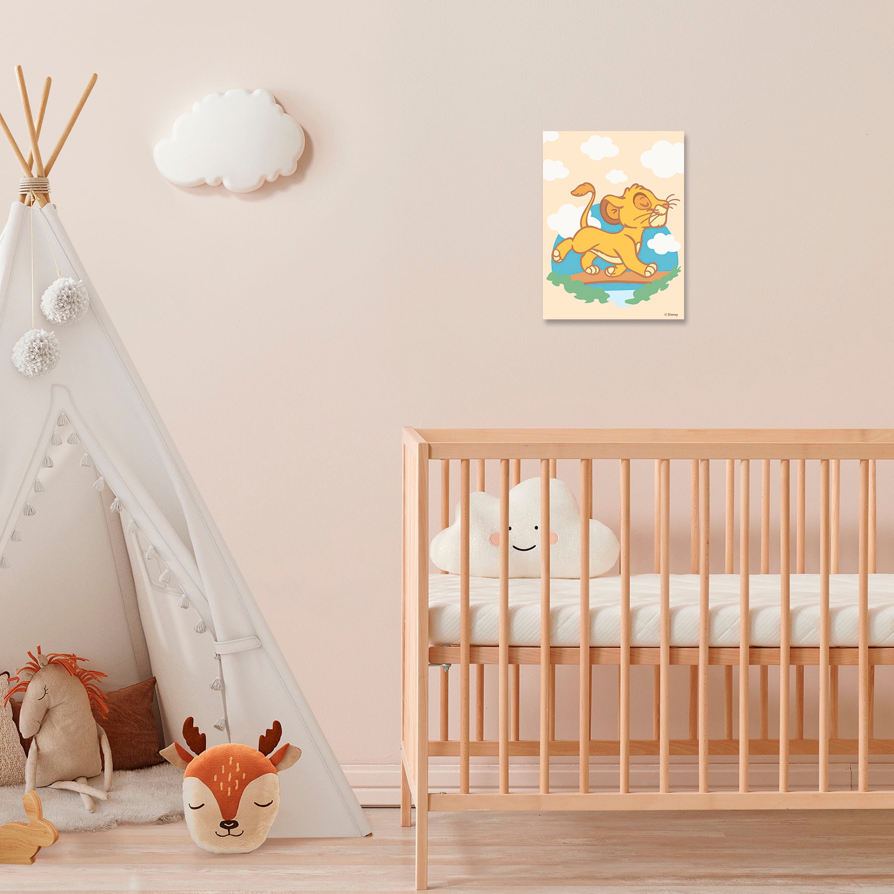 Ravensburger Malen nach Zahlen »CreArt, Hello Baby, Simba«, für Erwachsene; Made in Europe