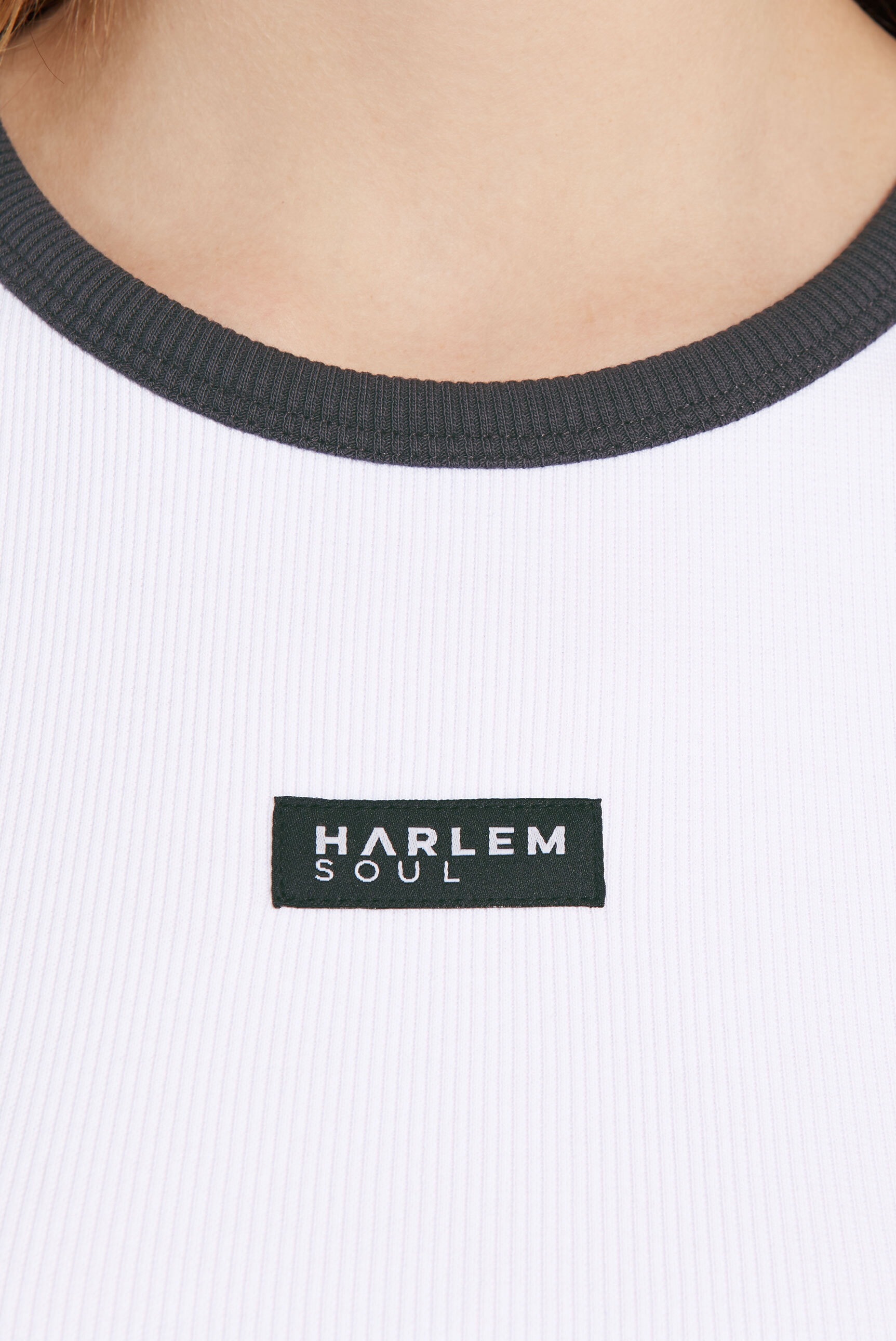 Harlem Soul Crop-Top mit Baumwolle