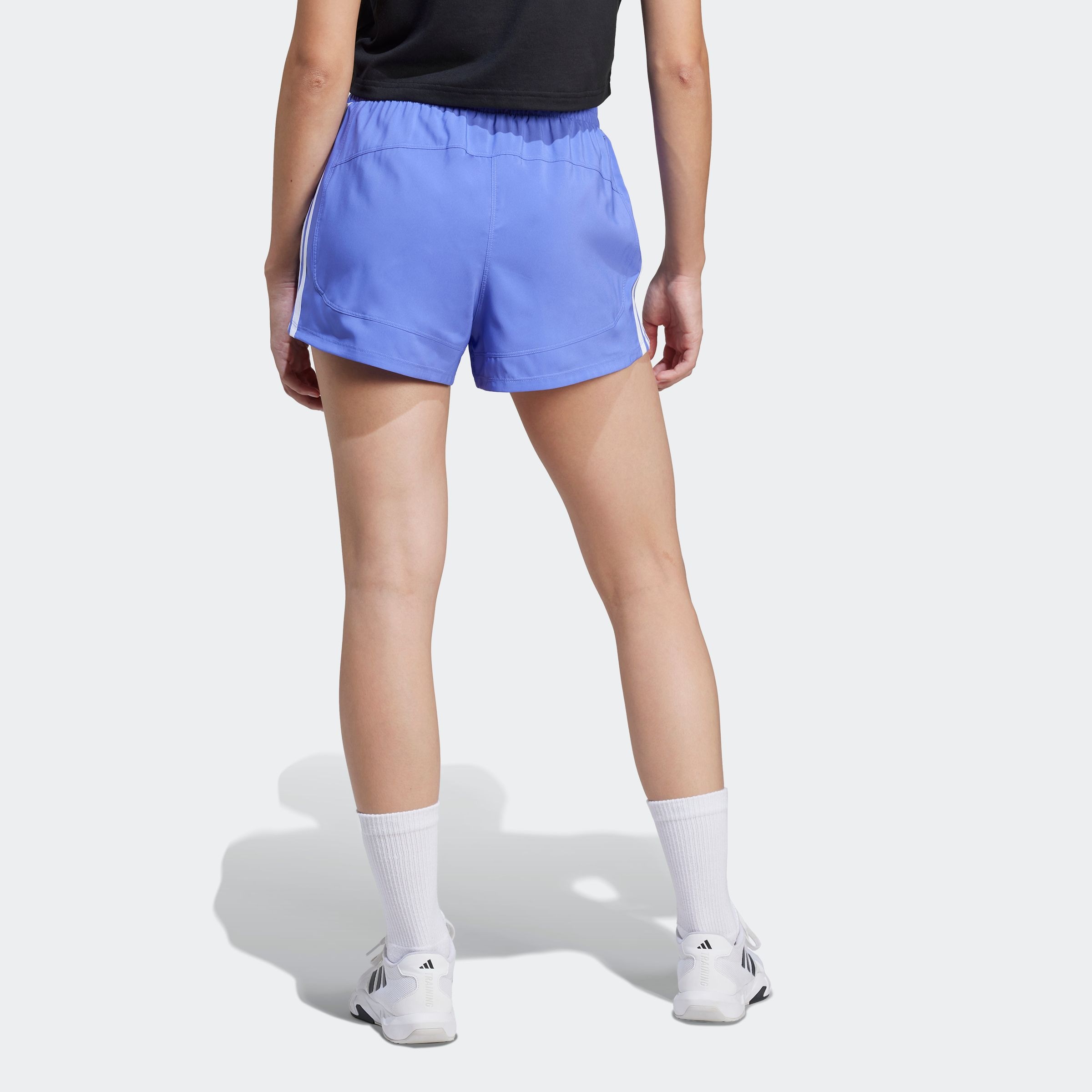 adidas Performance Shorts »PACER WVN HIGH«, (1 tlg.), Woven Trainingsshorts mit hohem Bund
