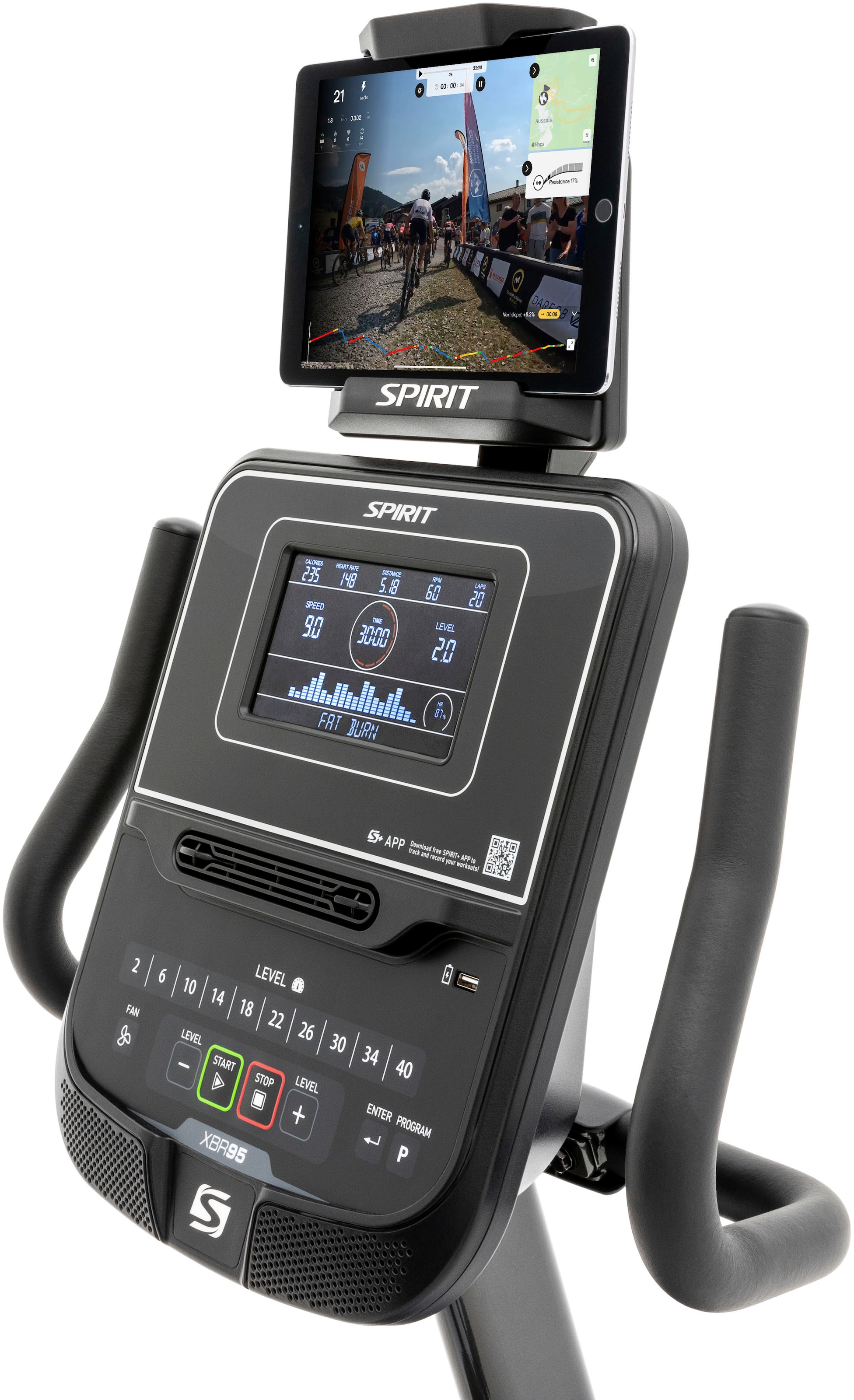 Spirit Fitness Liege-Ergometer »Spirit Fitness XBR95 Liegeergometer«