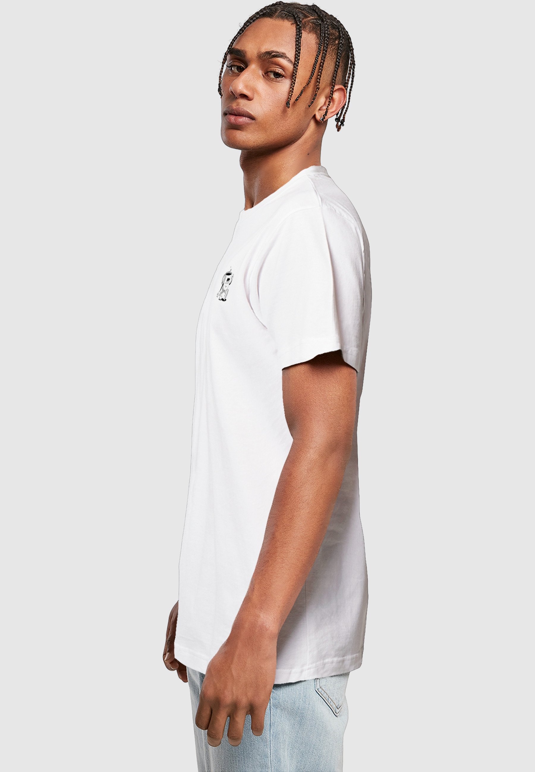 MisterTee T-Shirt »MisterTee Better With Coffee Tee« 1 Stk.