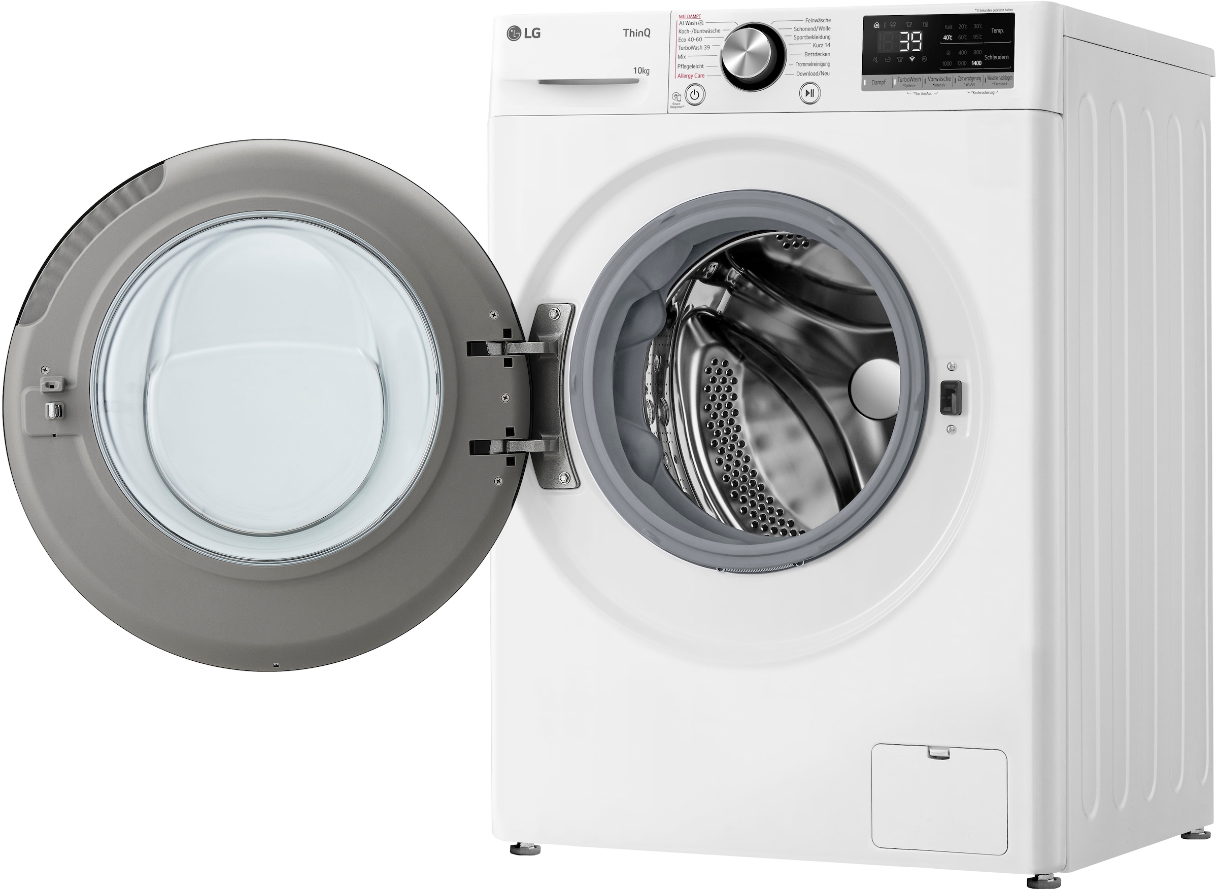 LG Waschmaschine Serie 7 »F4WR700Y«, 10 kg, 1400 U/min, Steam-Funktion