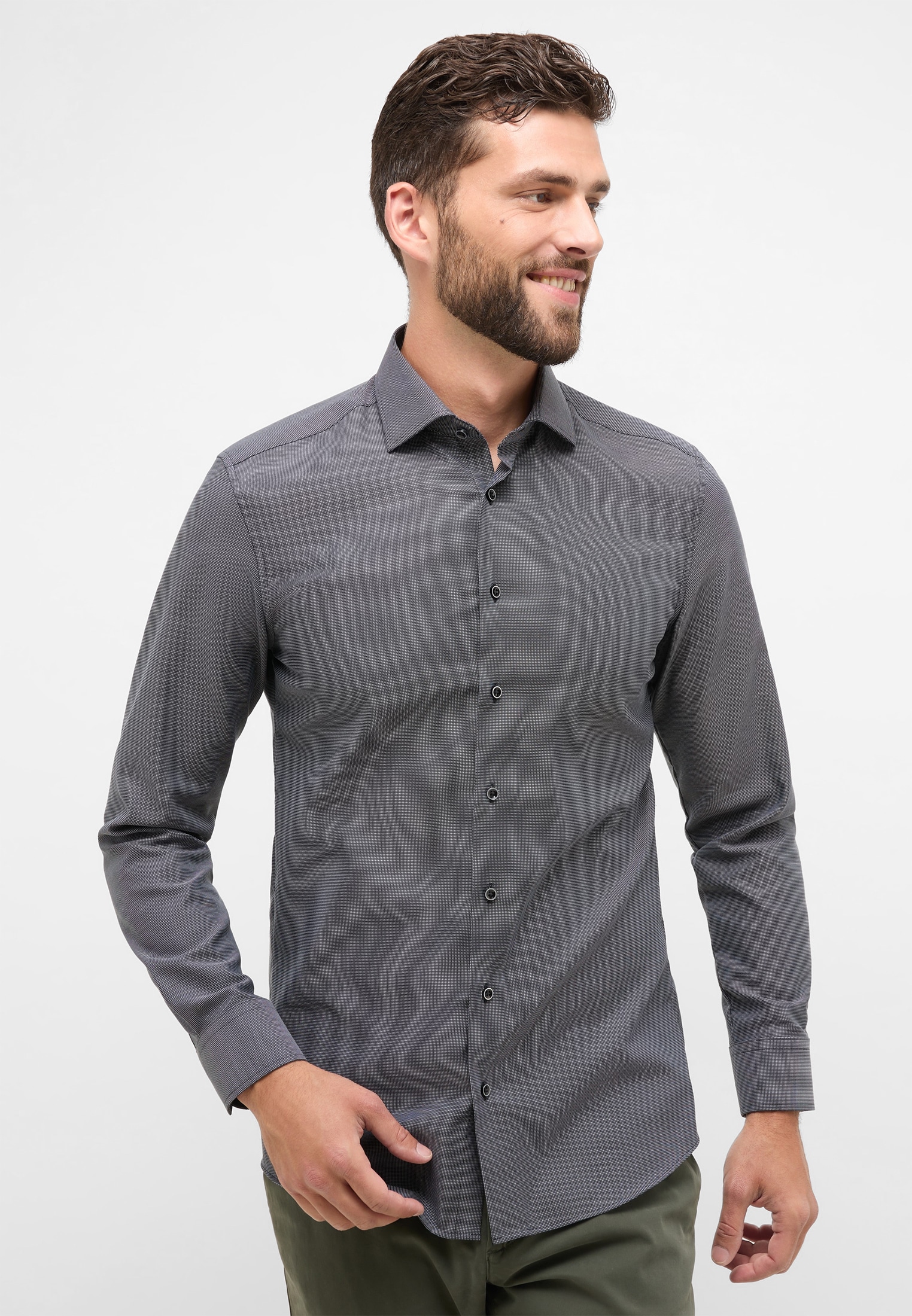 Eterna Langarmhemd "SLIM FIT", NON IRON (bügelfrei) günstig online kaufen
