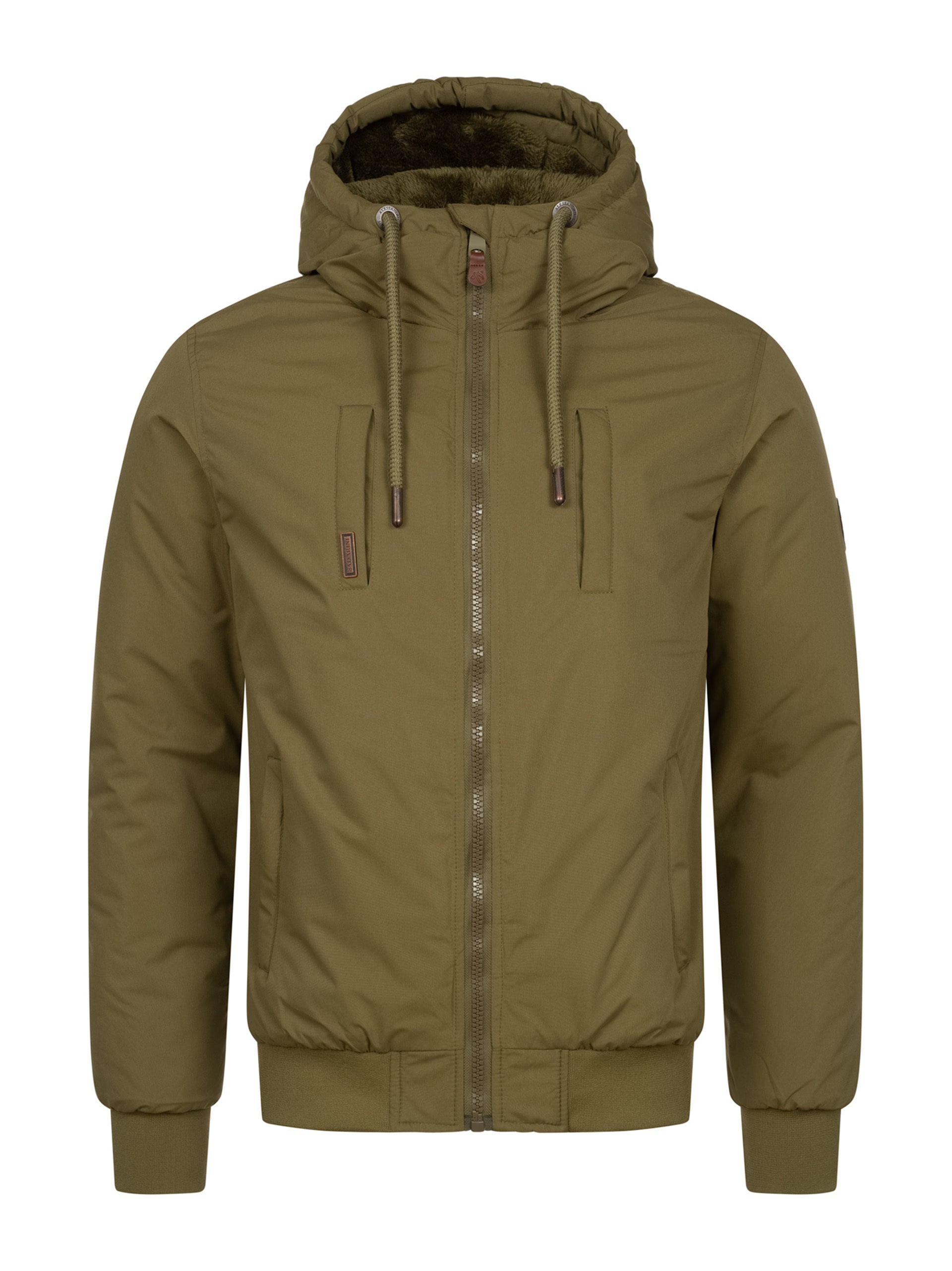 Alessandro Salvarini Winterjacke »ASWeighty«, mit weichem Teddyfell innen