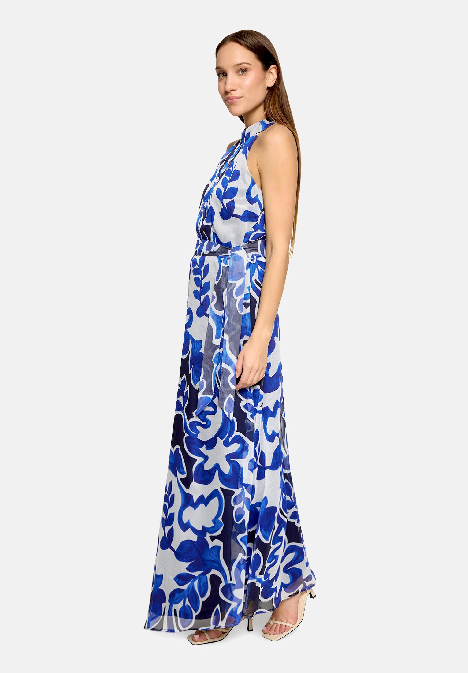 Betty&Co Chiffonkleid "Damen ohne Arm" Ohne Tasche