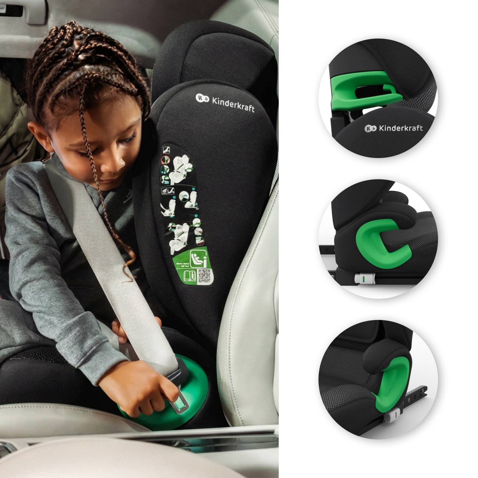 Kinderkraft Autokindersitz »JUNIOR FIX 2 PLUS«