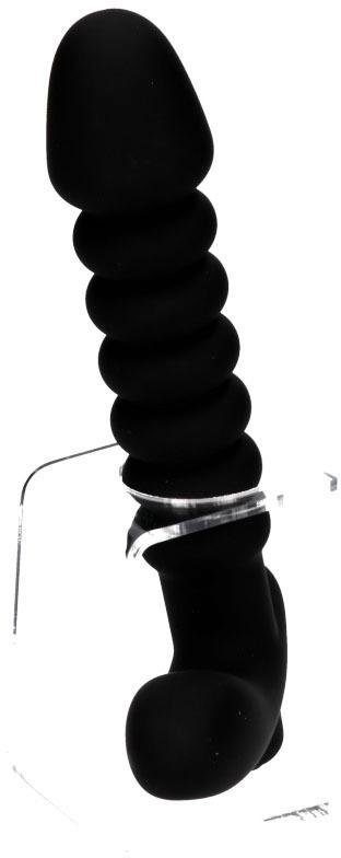 BLACK VELVETS Analdildo »BV Vibr. Plug Medium«, mit Vibro-Ei