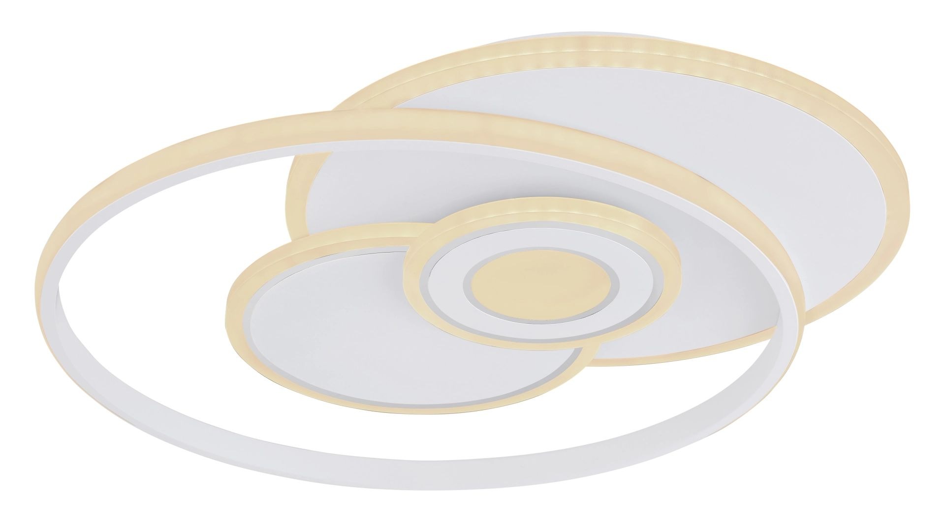 GLOBO LIGHTING LED Deckenleuchte »RODERICK«, Leuchtmittel LED-Modul | LED fest integriert, Deckenlampe, Designleuchte, Wohnzimmer, Schlafzimmer, rund