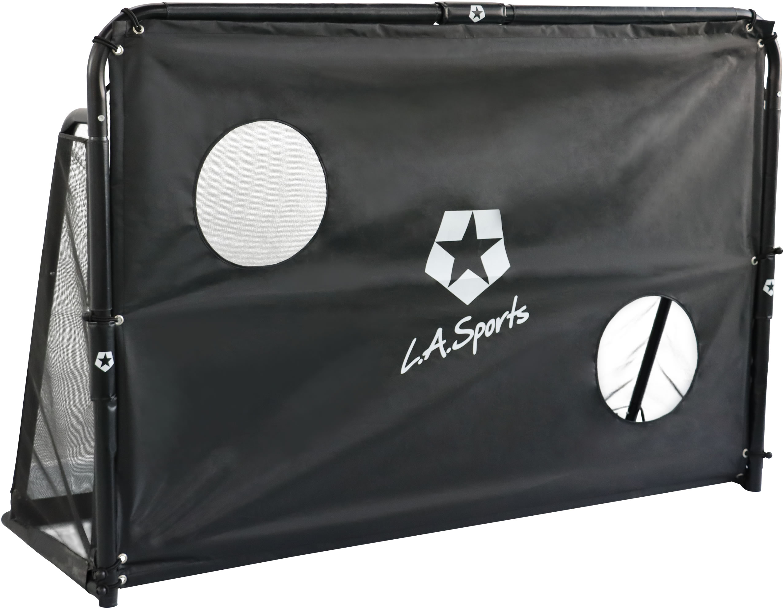 Fußballtor »Soccer Goal Champion«, (Set, Fußballtor mit Torwandplane, inkl. Bodenanker...
