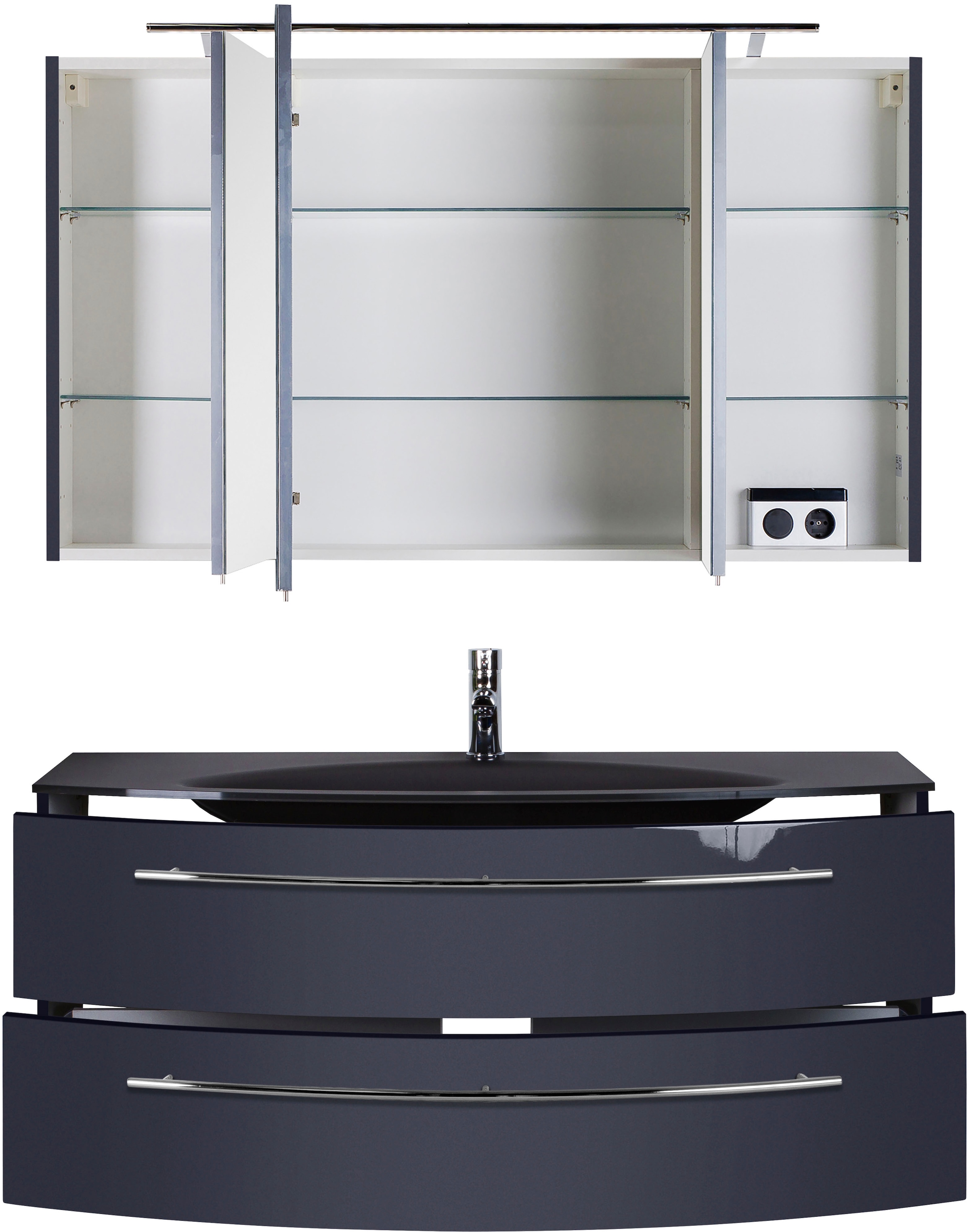 Saphir Badmöbel-Set »3040«, (2 St.), Breite 120 cm