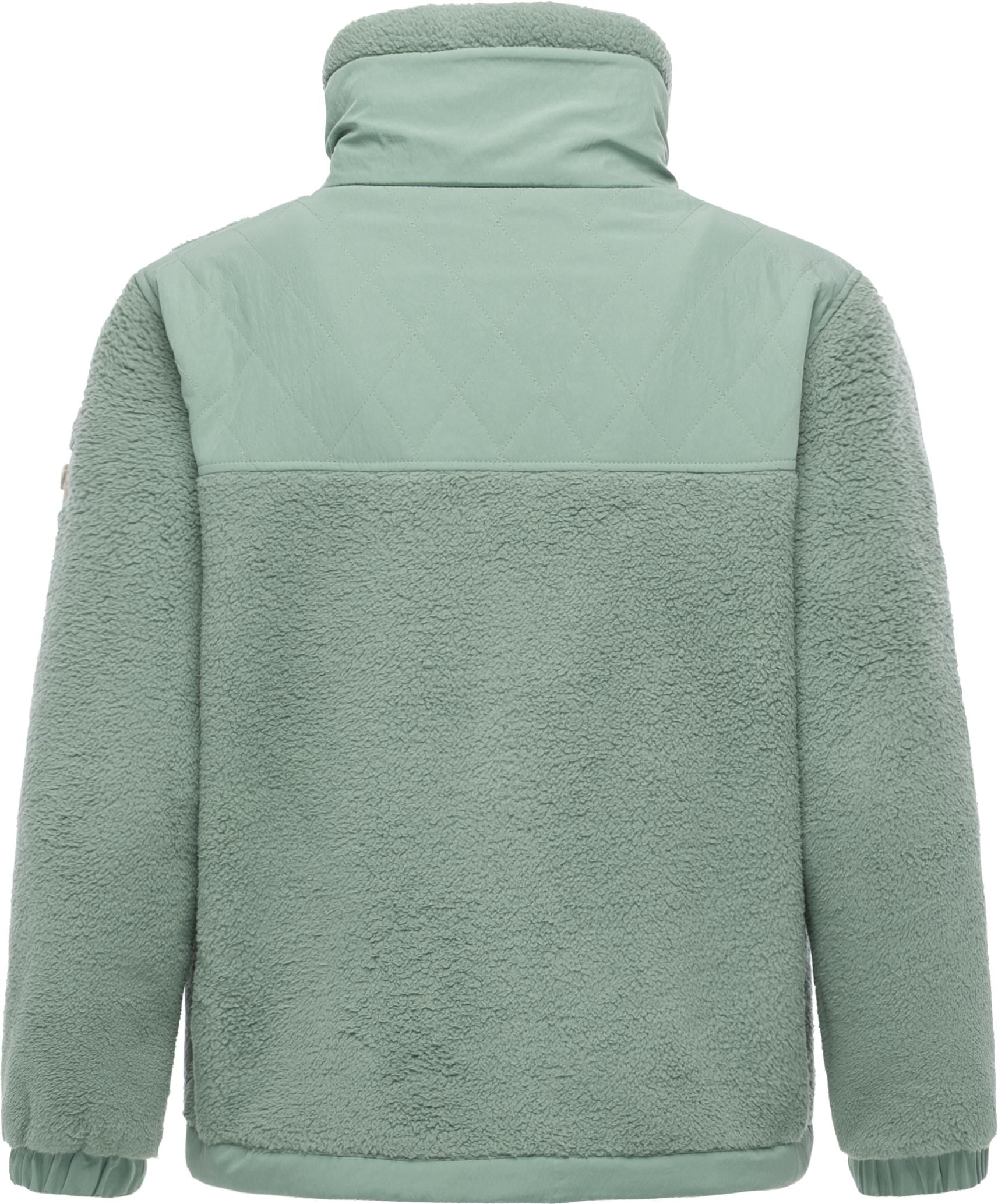 Ragwear Plüschjacke »Arctika II« ohne Kapuze Flauschige Jacke aus Teddyfleece