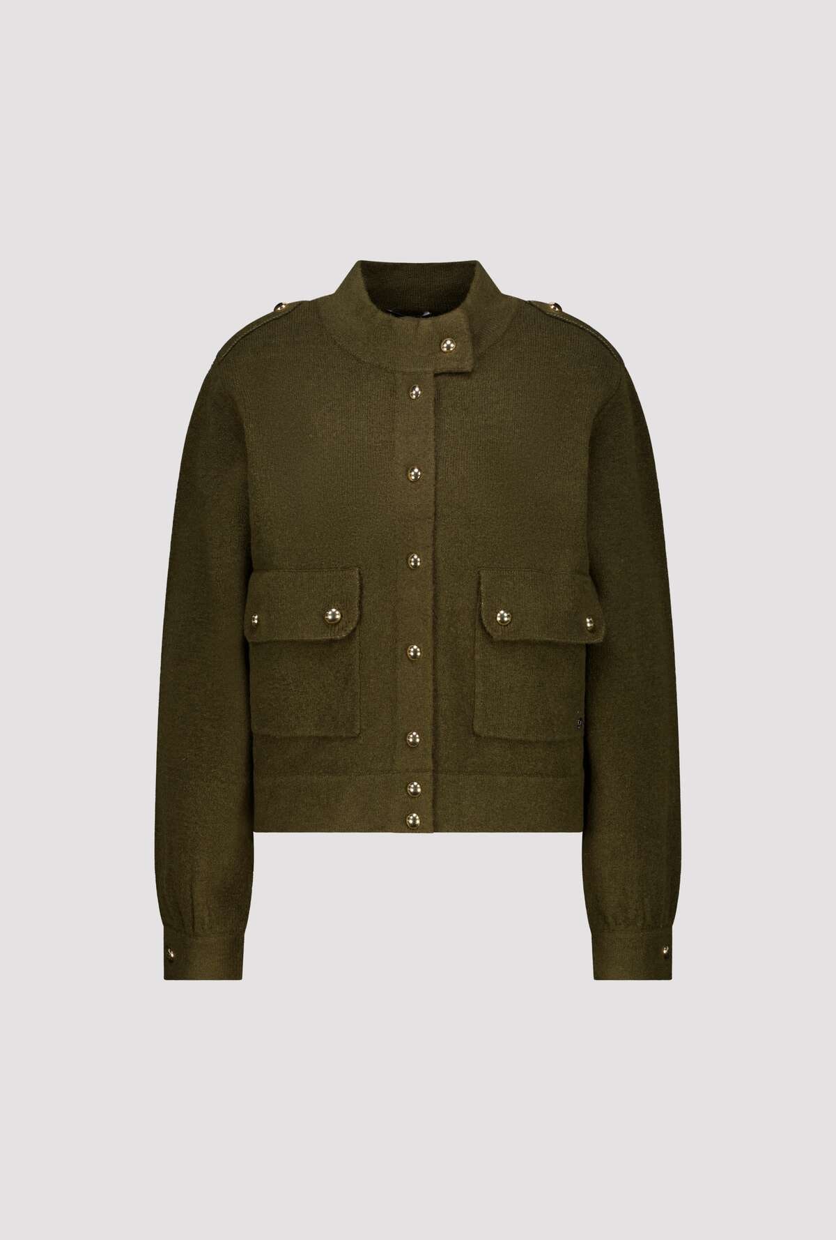 Monari Strickjacke »Jacke Strickiacke Knöpfe« Regular fit mit Schmuckknöpfen