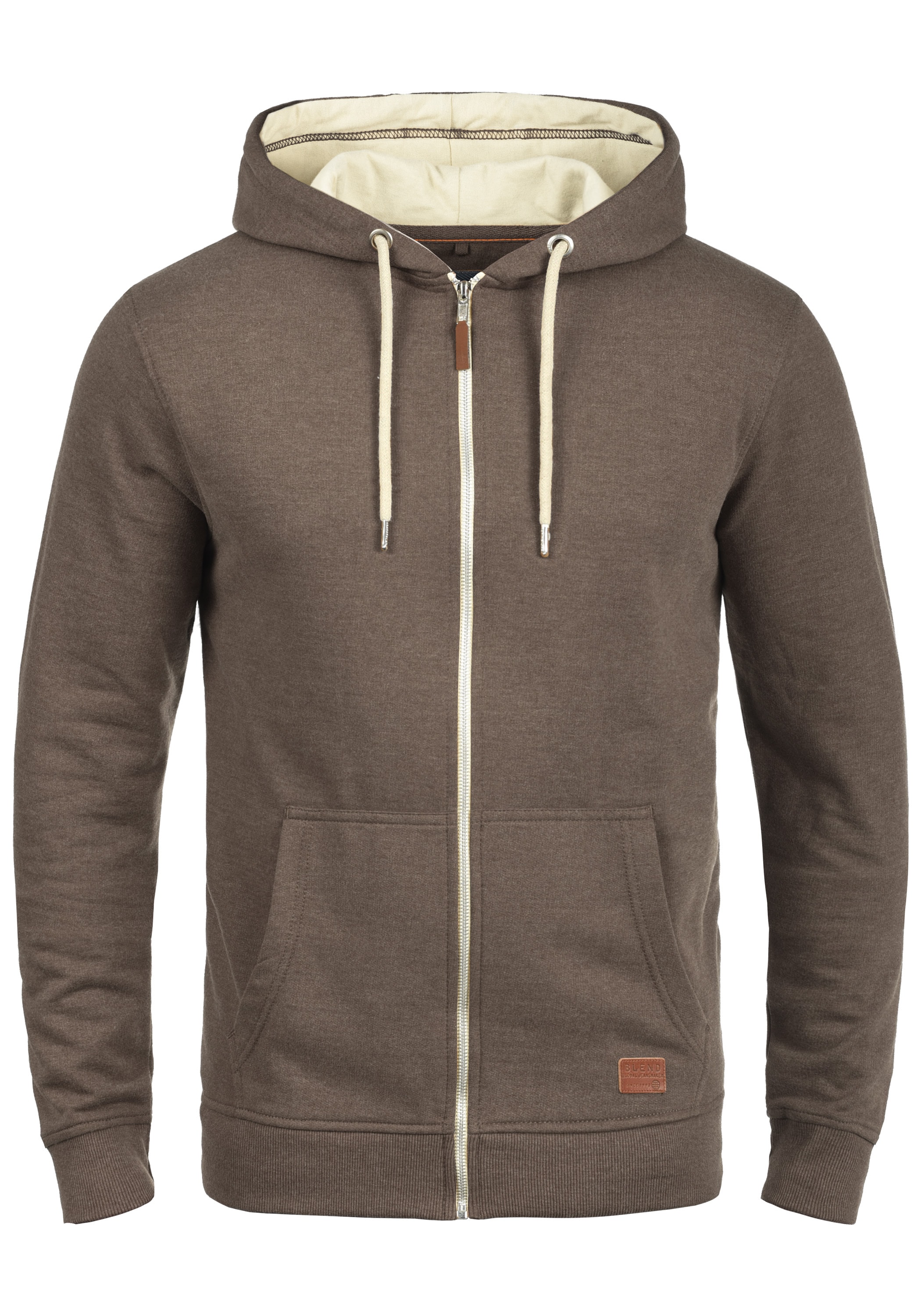 Blend BHNOAH Herren Sweatjacke Mit Kapuze & Reißverschluss - Regular Fit Aus Baumwolle