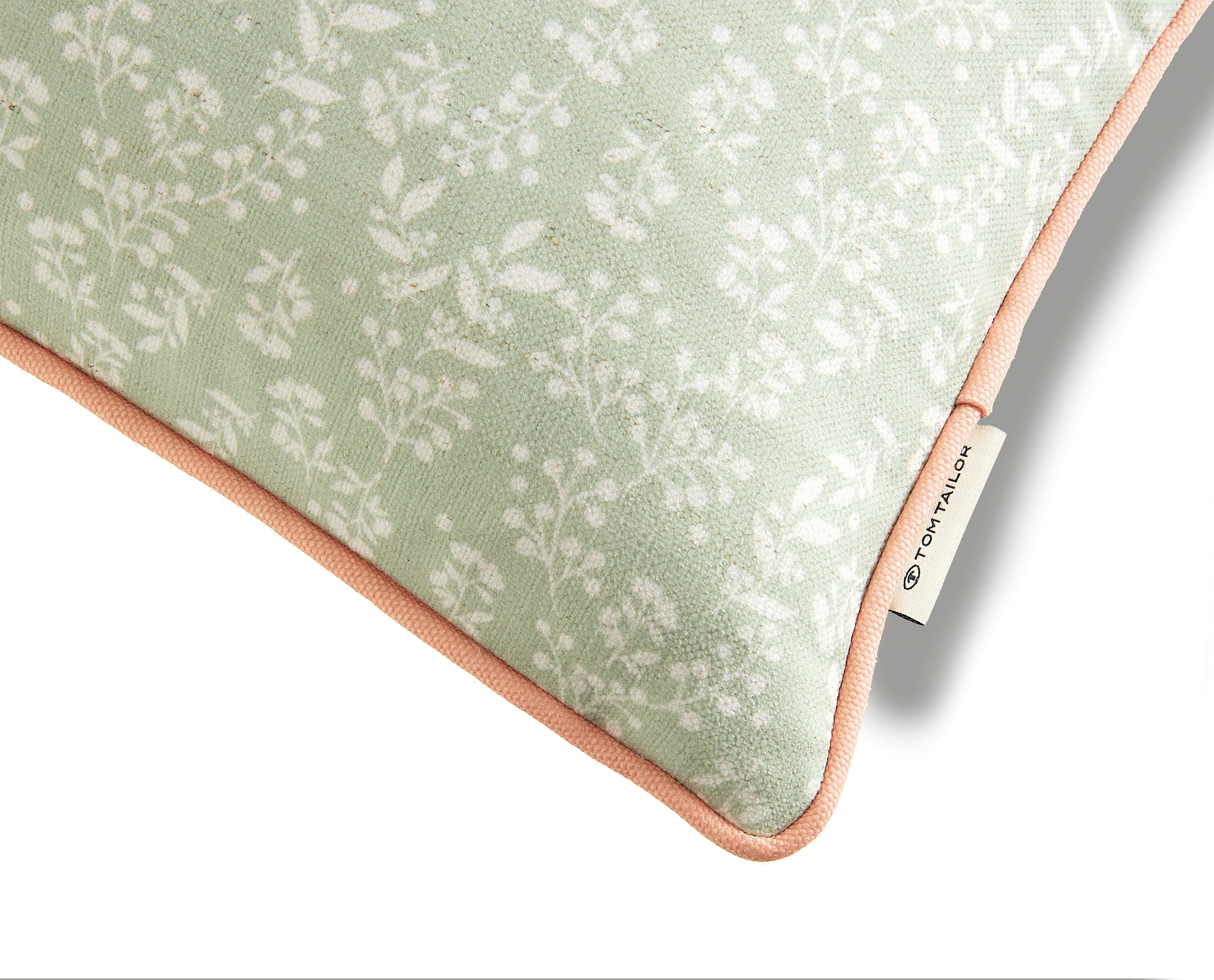 TOM TAILOR HOME Dekokissen »Bloom«, mit Naturfaseranteilt