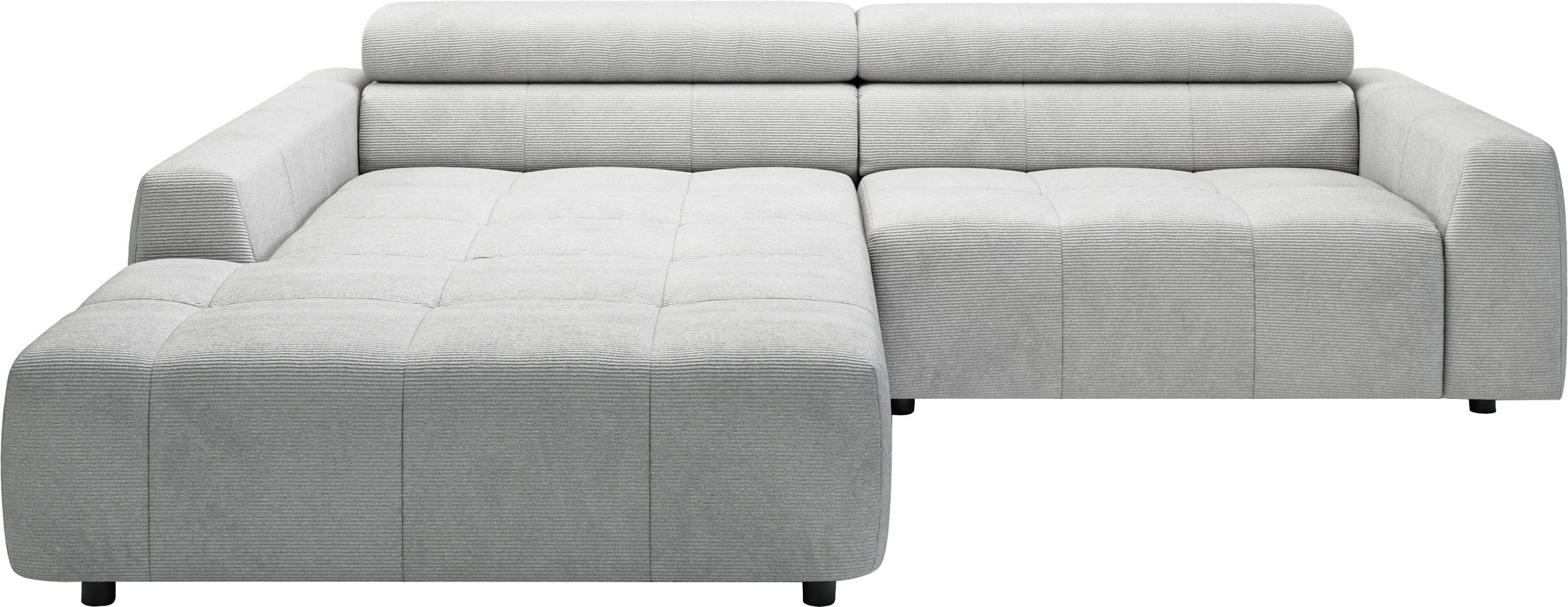 3C Candy Ecksofa "Denver auch mit Cord- und Easy care-Bezug, Kopfteilverste günstig online kaufen