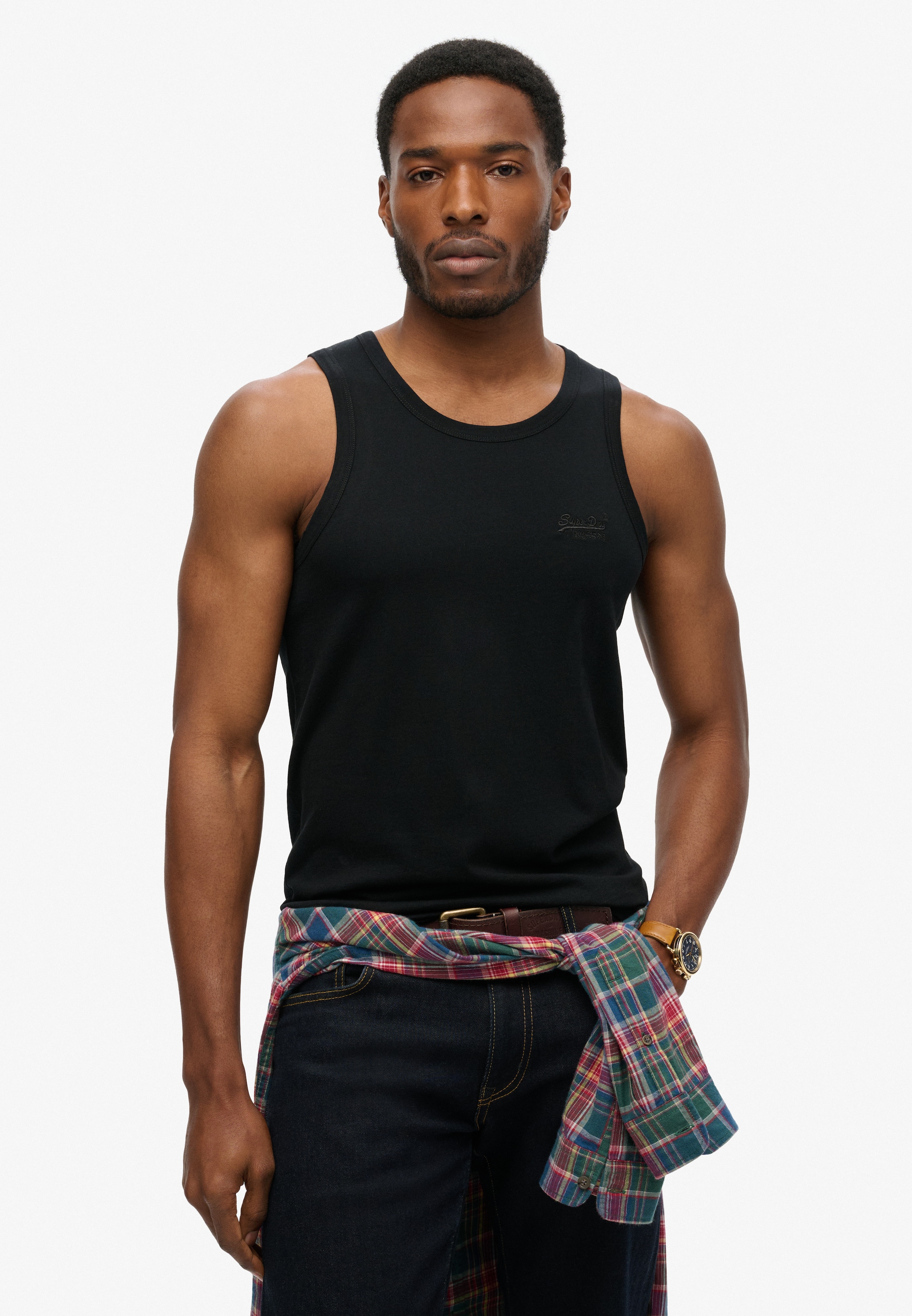 Superdry Tanktop »ESSENTIAL LOGO VEST UB«