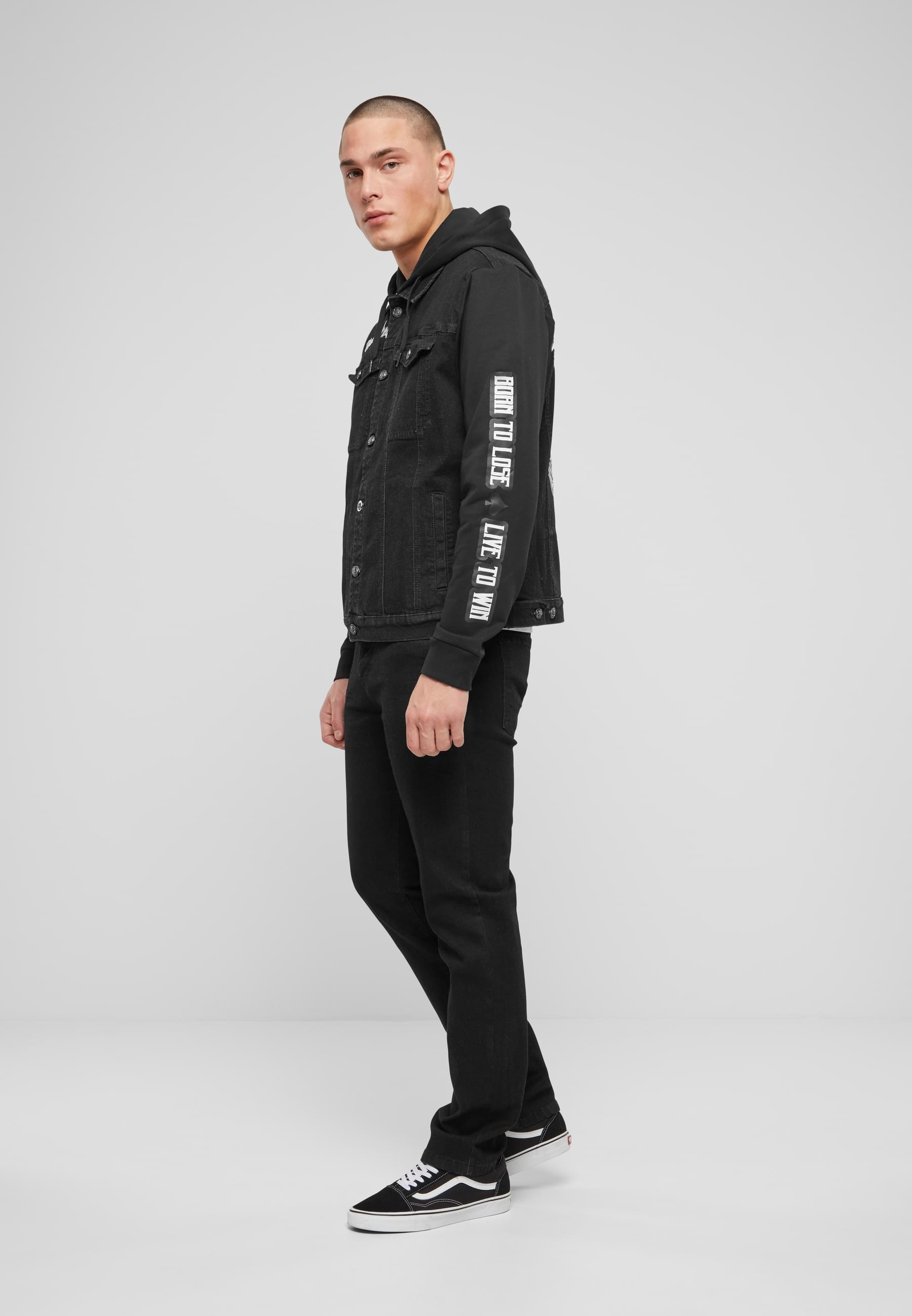 Brandit Jeansjacke »Brandit Herren Motörhead Cradock Denimjacket«, (1 St.), mit Kapuze