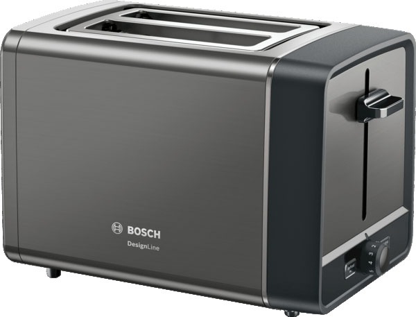 BOSCH Toaster »TAT5P425DE DesignLine«, 2 kurze Schlitze, 970 W
