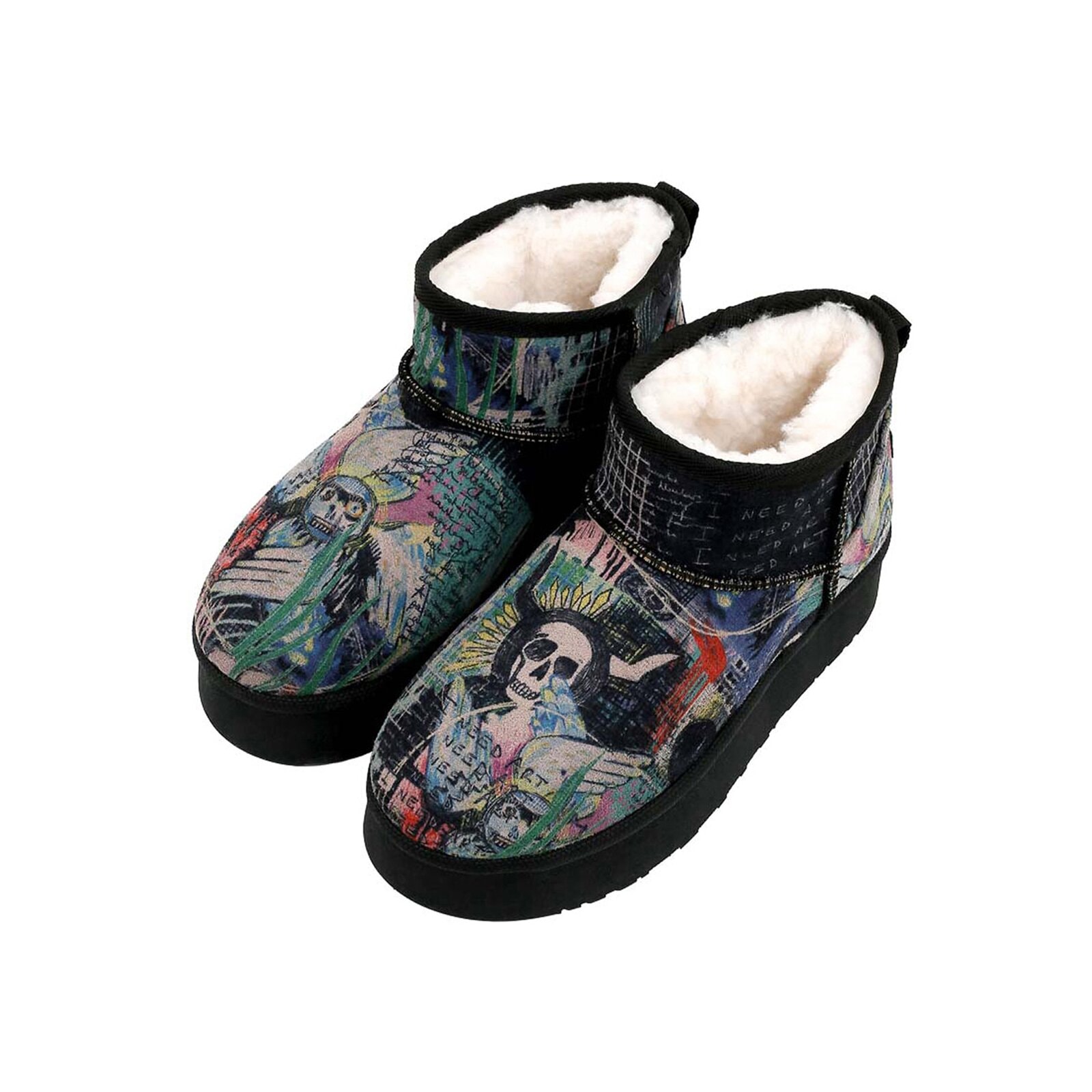 DOGO Winterstiefel »Ruby Boots Schnürstiefel I Need Art Damen Stiefeletten«  Handgefertigt