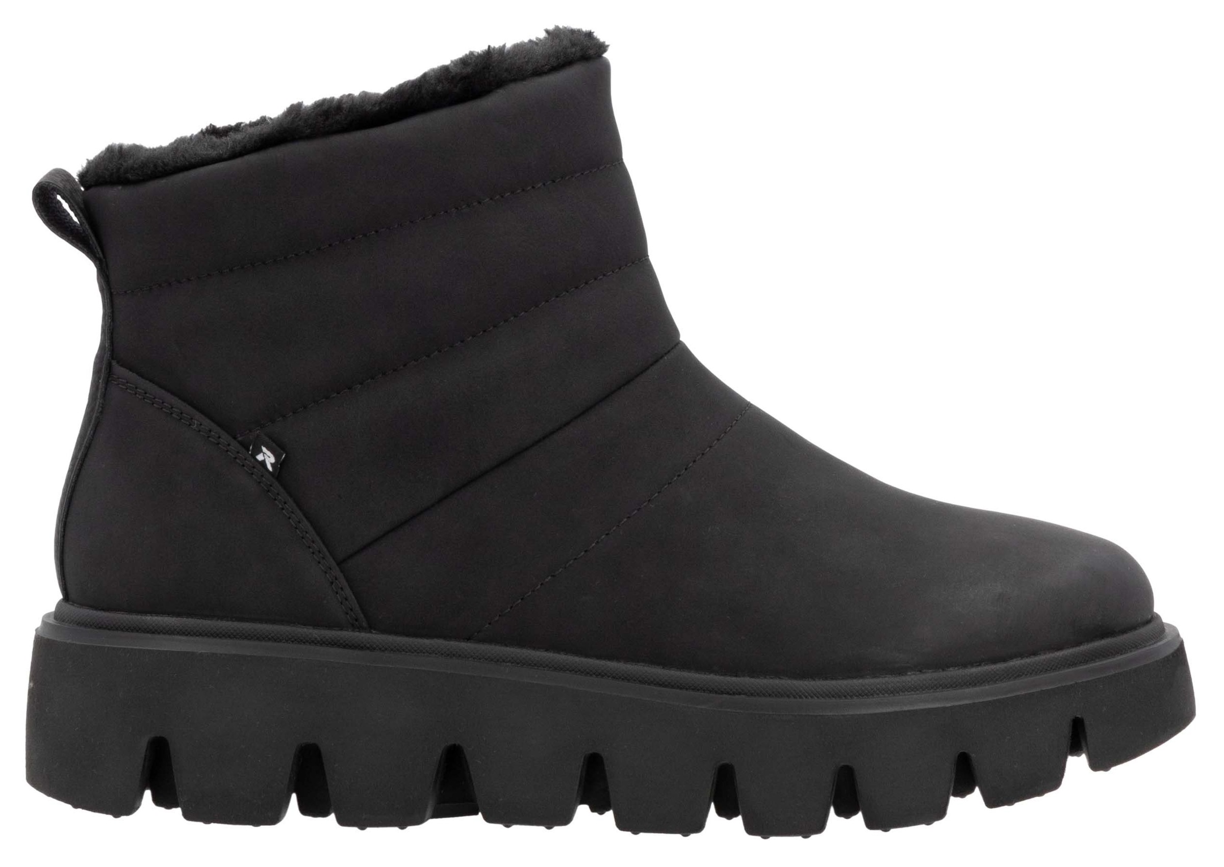 RIEKER Sport Winterboots, Schlupfboots, Stiefelette mit herausnehmbarer Soft-Einlage