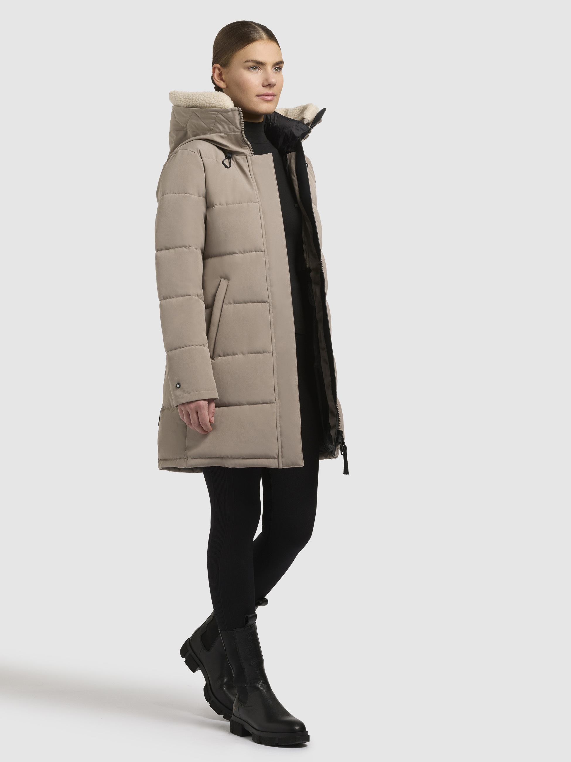 khujo Steppmantel »FALTD TEDDY«