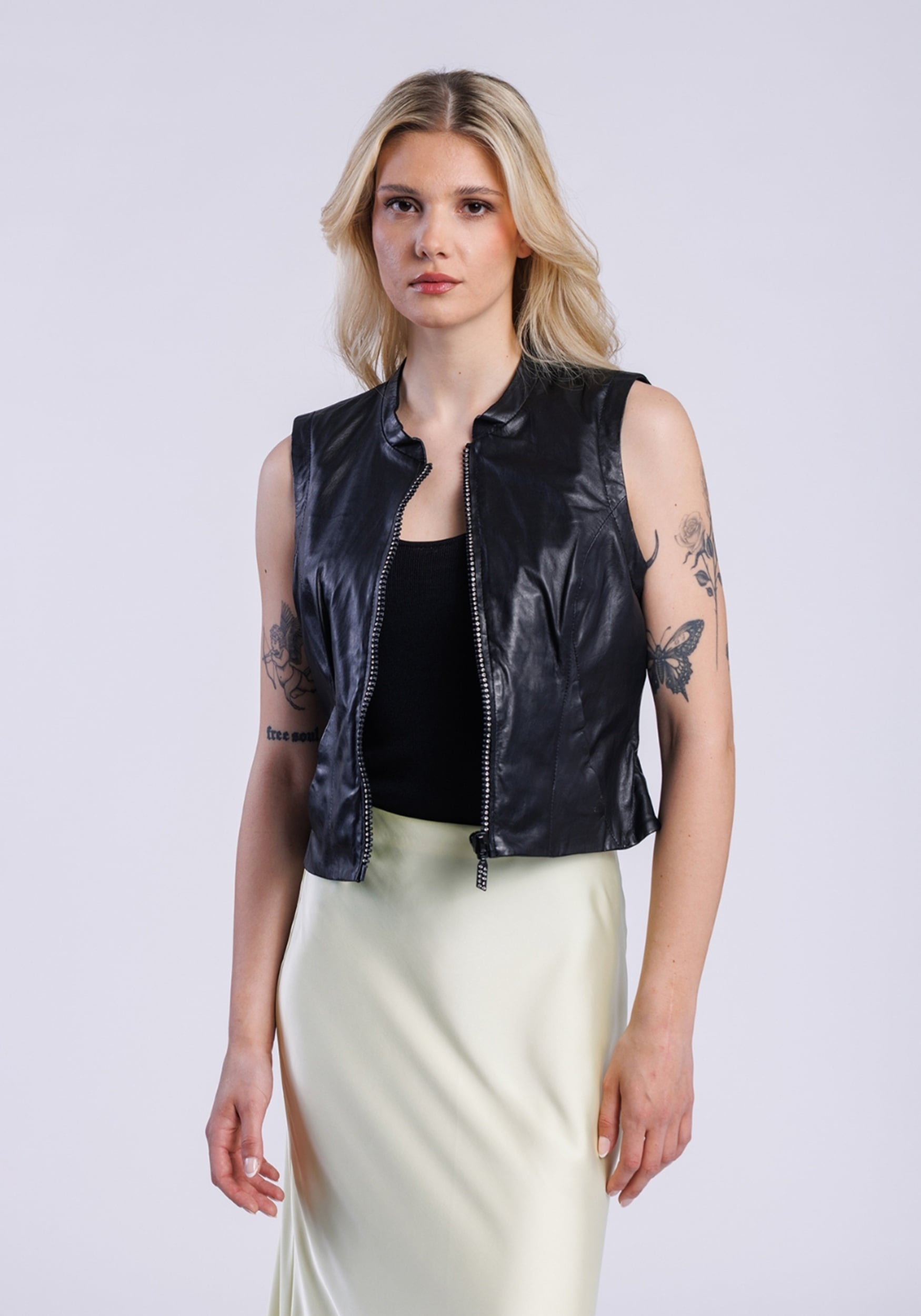 Freaky Nation Lederjacke »Party Beauty-FN«