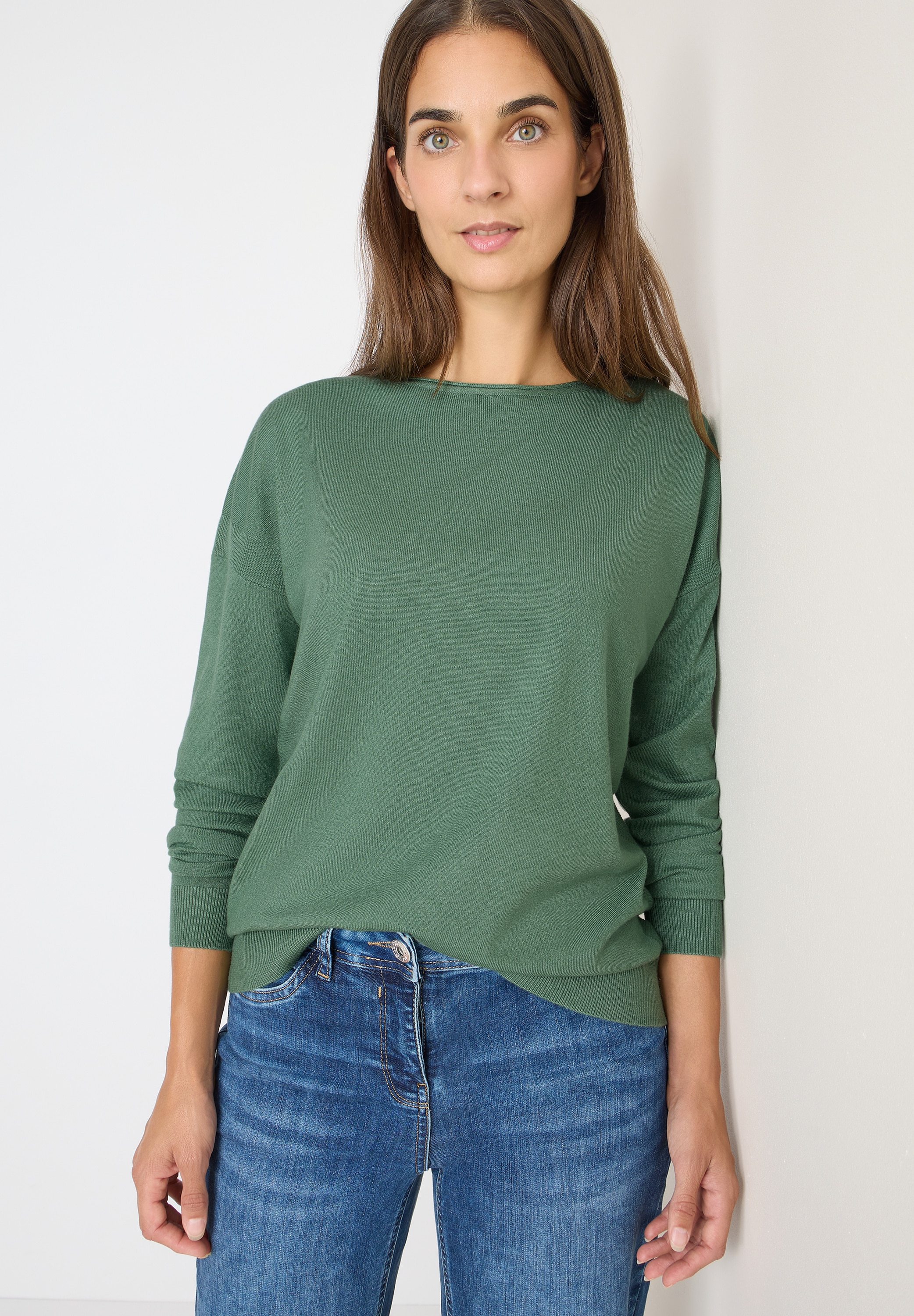 Cecil Strickpullover mit Strukturdetail günstig online kaufen
