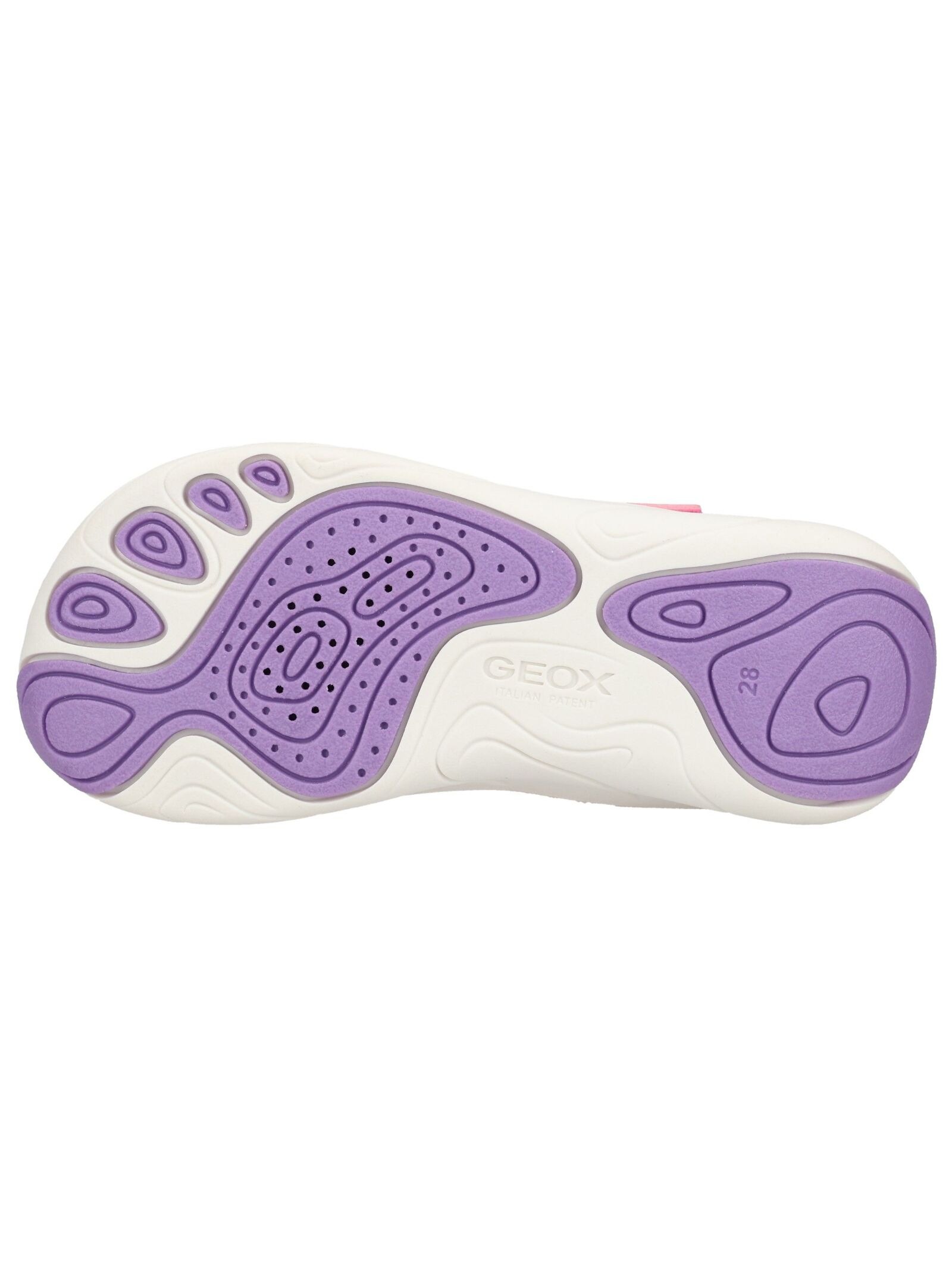 Geox Sneaker »Geox Barfußschuhe Sneaker Lederimitat/Textil«