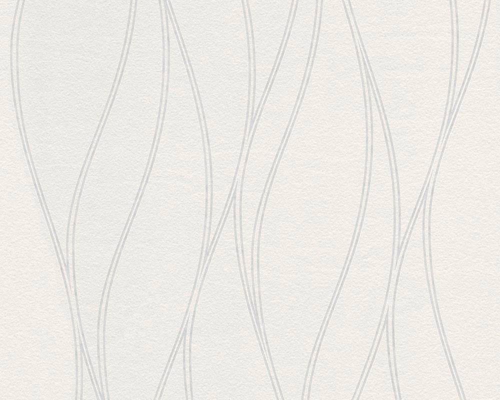 A.S. Création Vliestapete »Meistervlies«, Streifen-gestreift, Struktur Tapete Streifen Weiß Überstreichbar