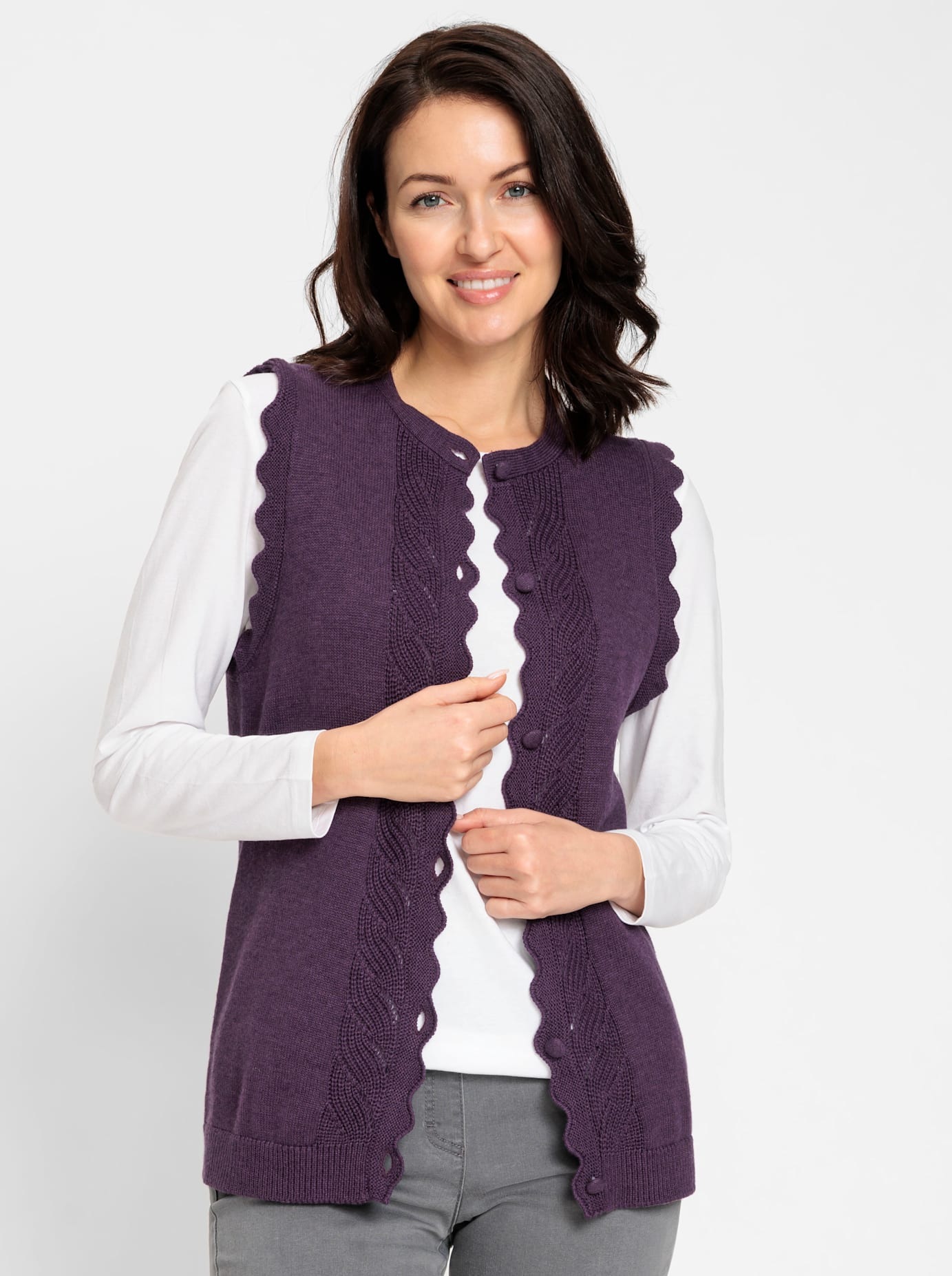 Inspirationen Strickweste günstig online kaufen