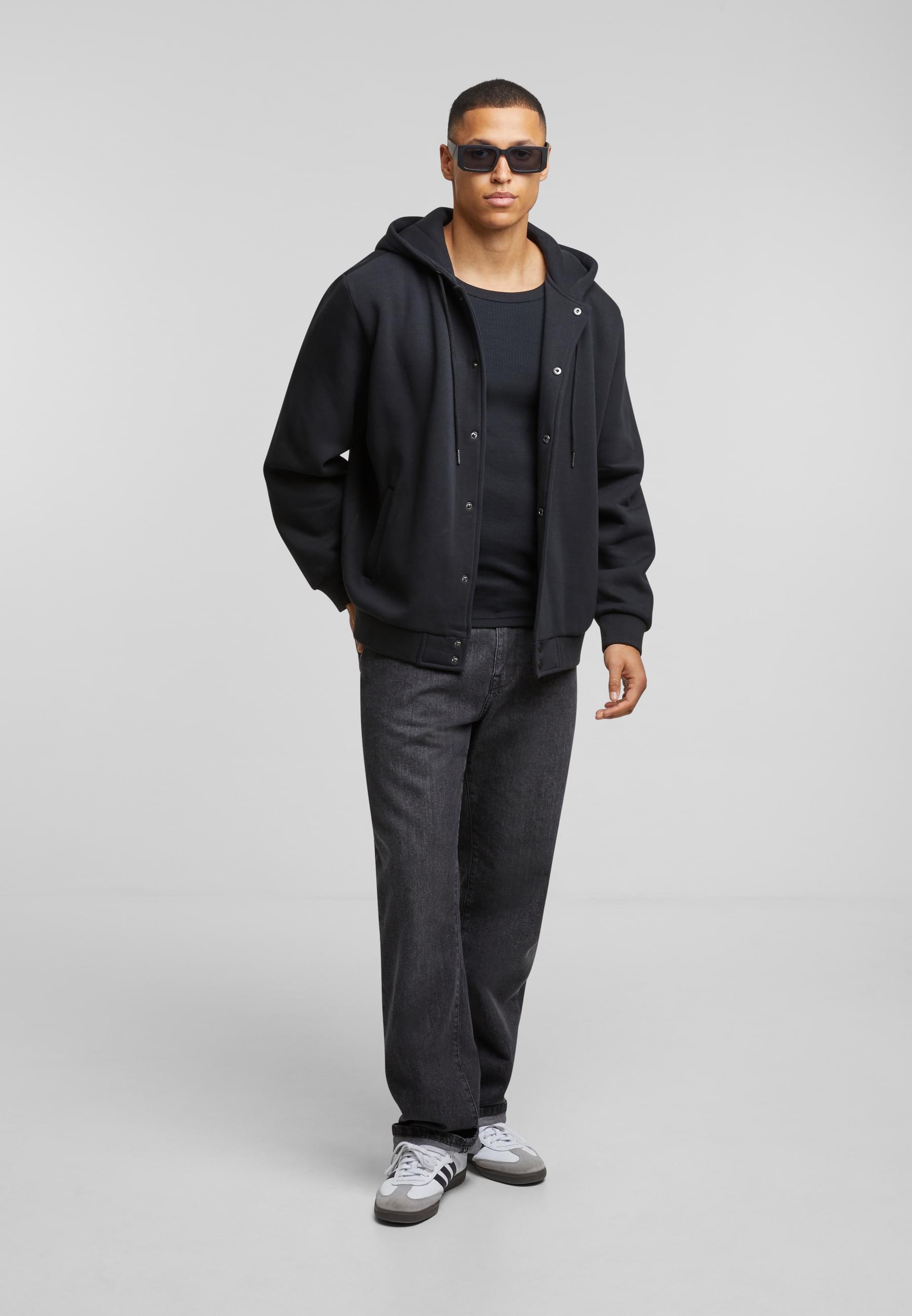 URBAN CLASSICS Sweatjacke »Urban Classics Fluffy Fleece Hoodjacket«