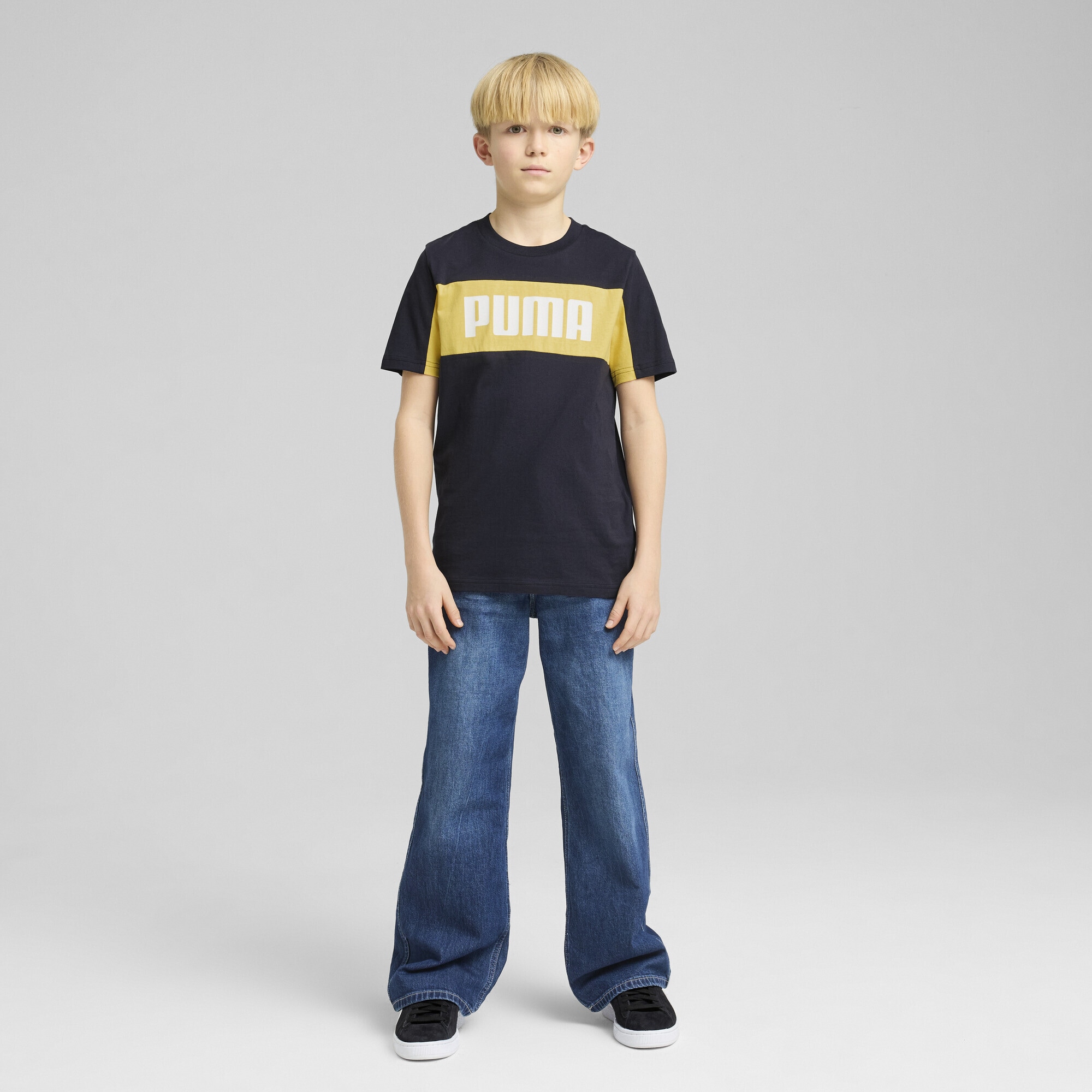 PUMA T-Shirt »Essentials Block T-Shirt Jungen«