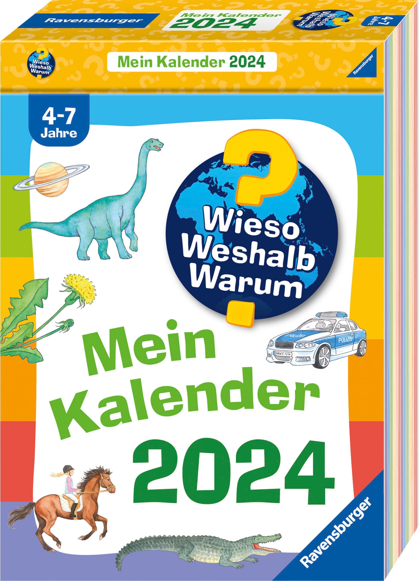 Ravensburger Abreißkalender »Wieso? Weshalb? Warum?, Mein Kalender 2024