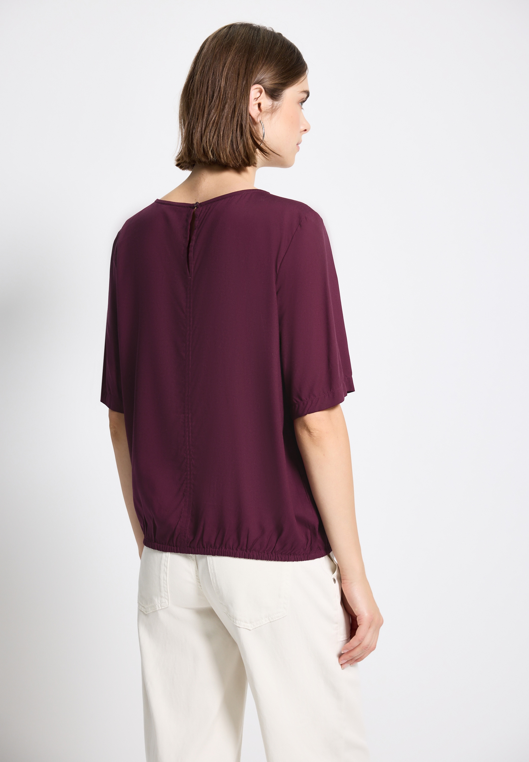 STREET ONE STUDIO Shirtbluse, aus softer Viskose